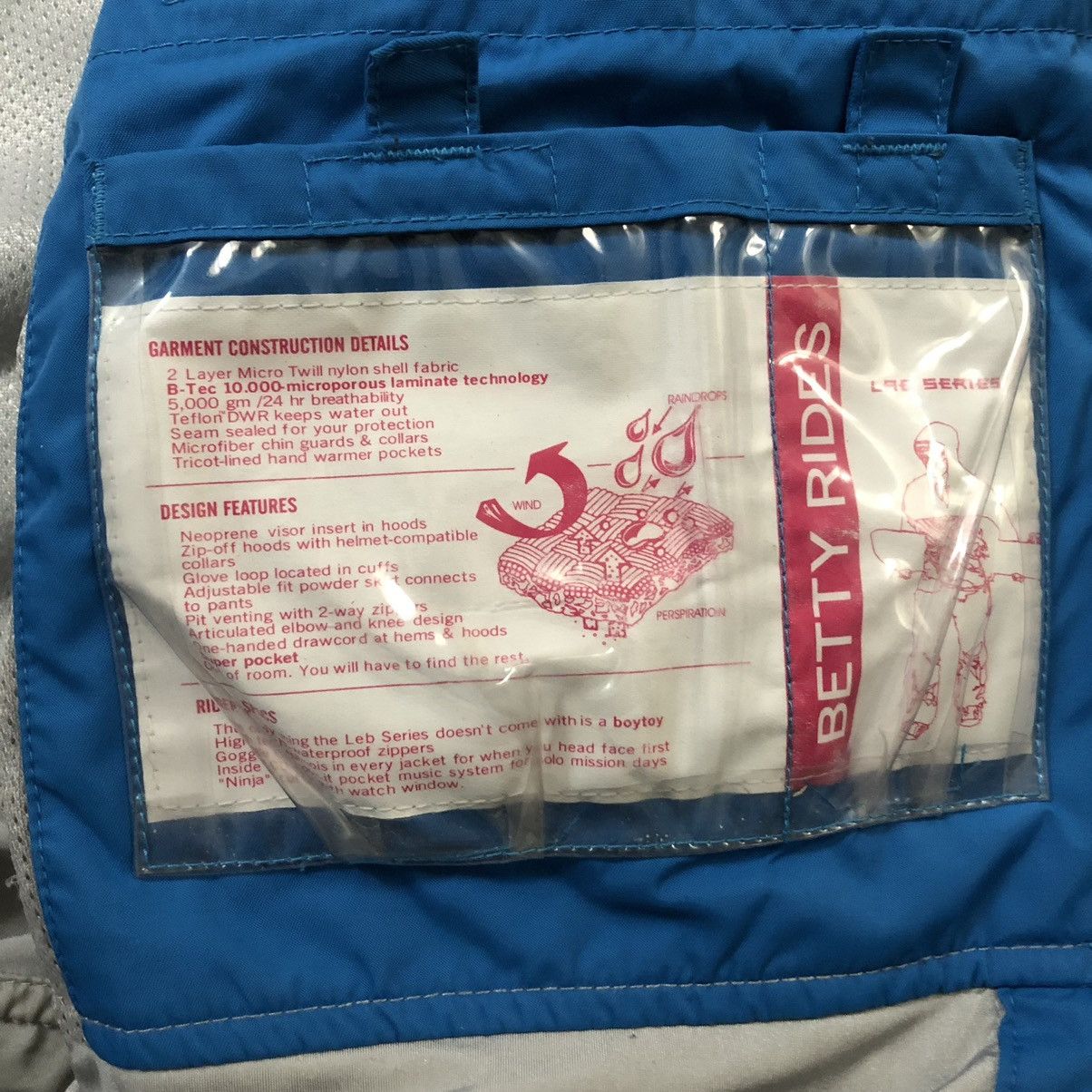 Goretex Betty Rides Vintage Gorp/Tech Jacket Size M / US 6-8 / IT 42-44 - 7 Thumbnail