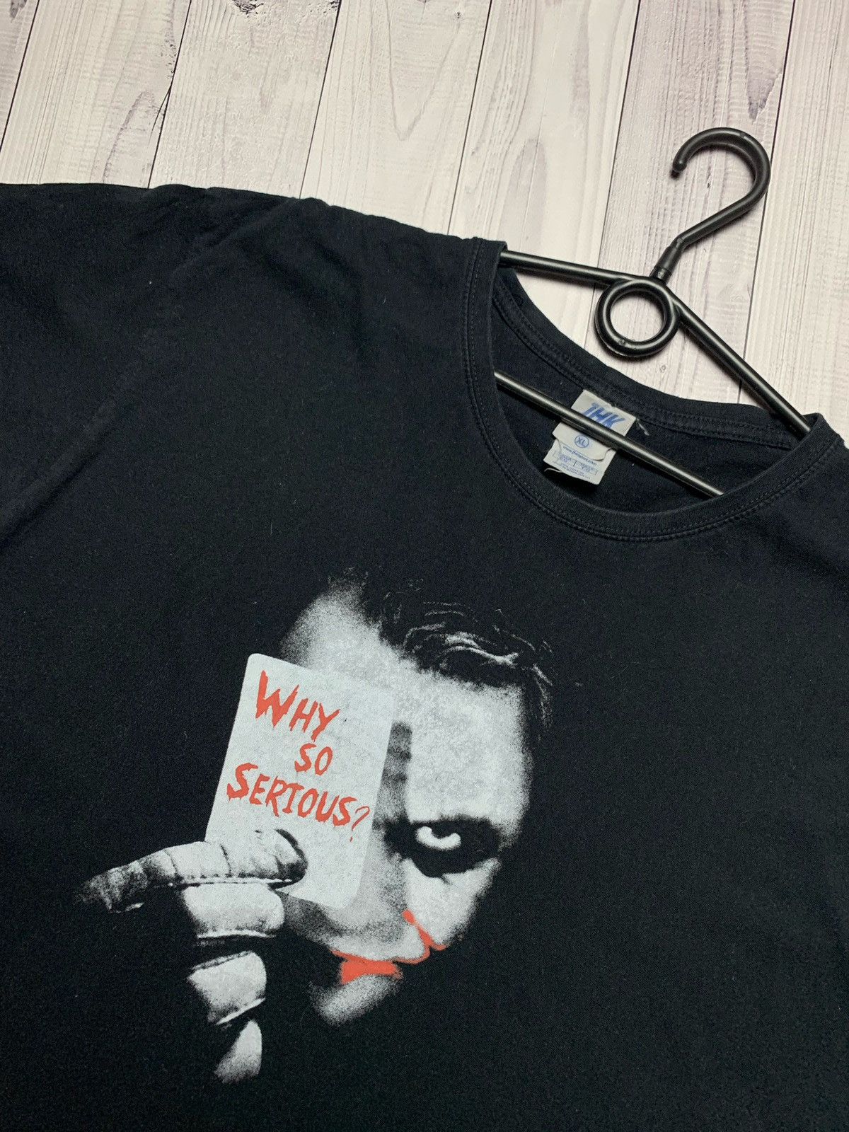 Vintage Why so serious joker vintage T-shirt Size XL Size US XL / EU 56 / 4 - 2 Thumbnail