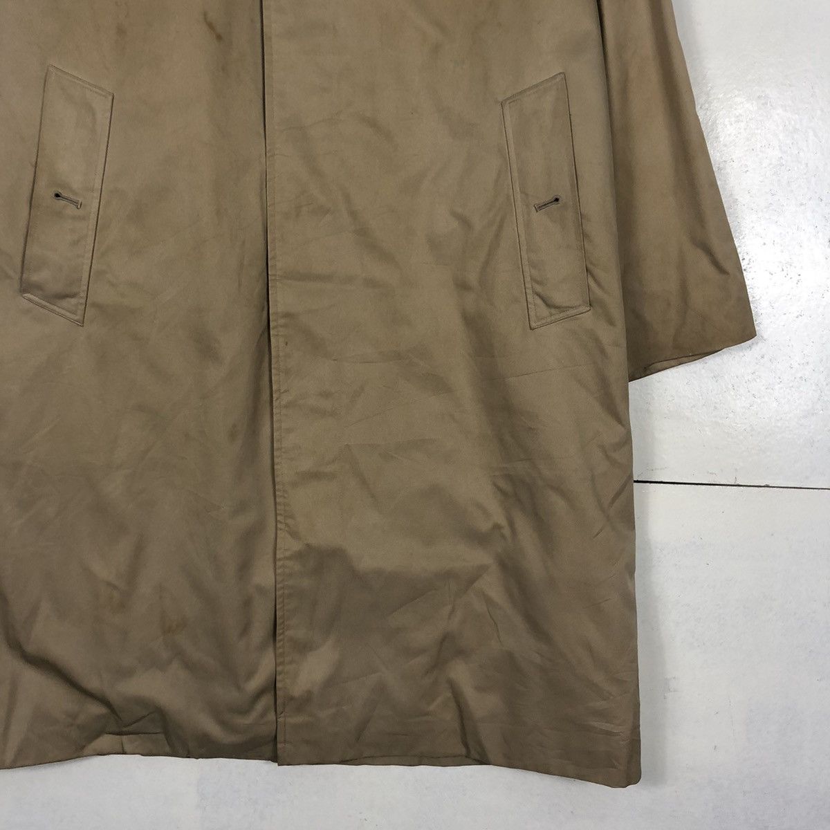 Burberry VINTAGE BURBERRYS NOVA CHECK TRENCH JACKET Size US M / EU 48-50 / 2 - 6 Thumbnail