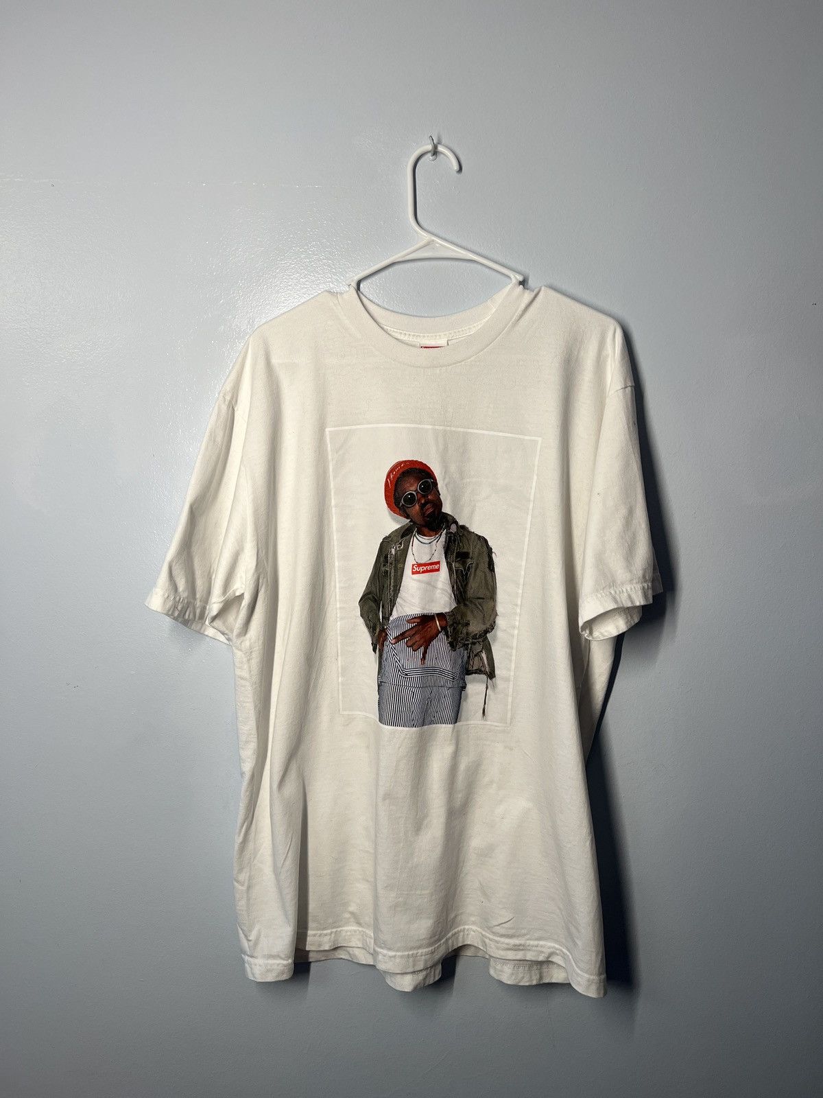 Supreme Andre 3000 Tee FW22 Medium / Eggplant