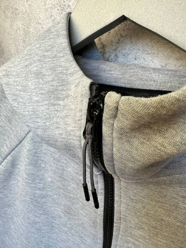 Nike Nike Tech Fleece Full-Zip Hoodie (928483-063) Heather Grey Size US S / EU 44-46 / 1 - 10 Thumbnail
