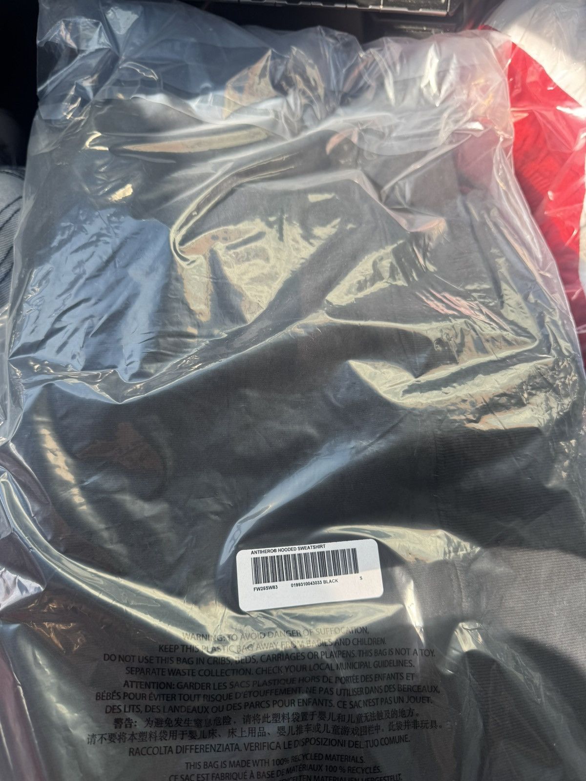 Supreme FW25 Supreme ANTIHERO hooded sweatshirt Size US S / EU 44-46 / 1 - 2 Thumbnail