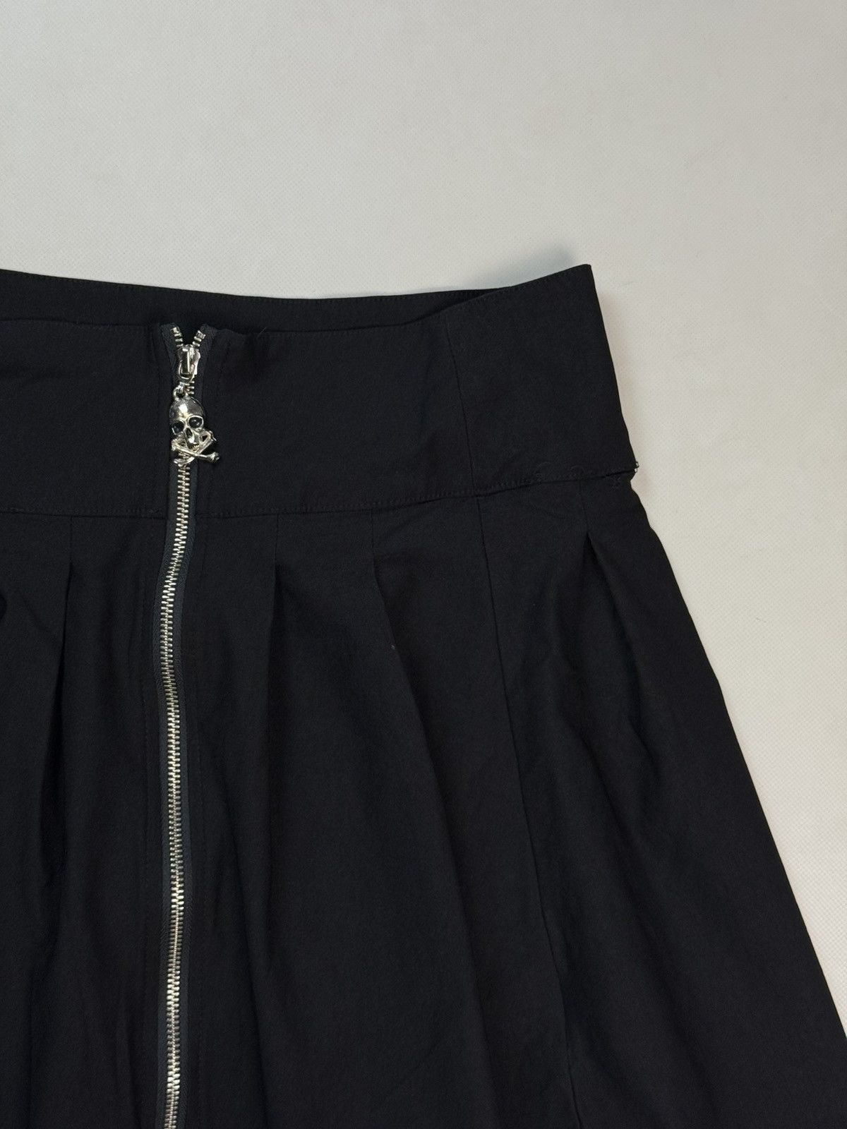 Killstar Killstar Ladie Gothic Y2K Grunge Rayon Full Zip Mini Skirt Size 31" - 6 Thumbnail