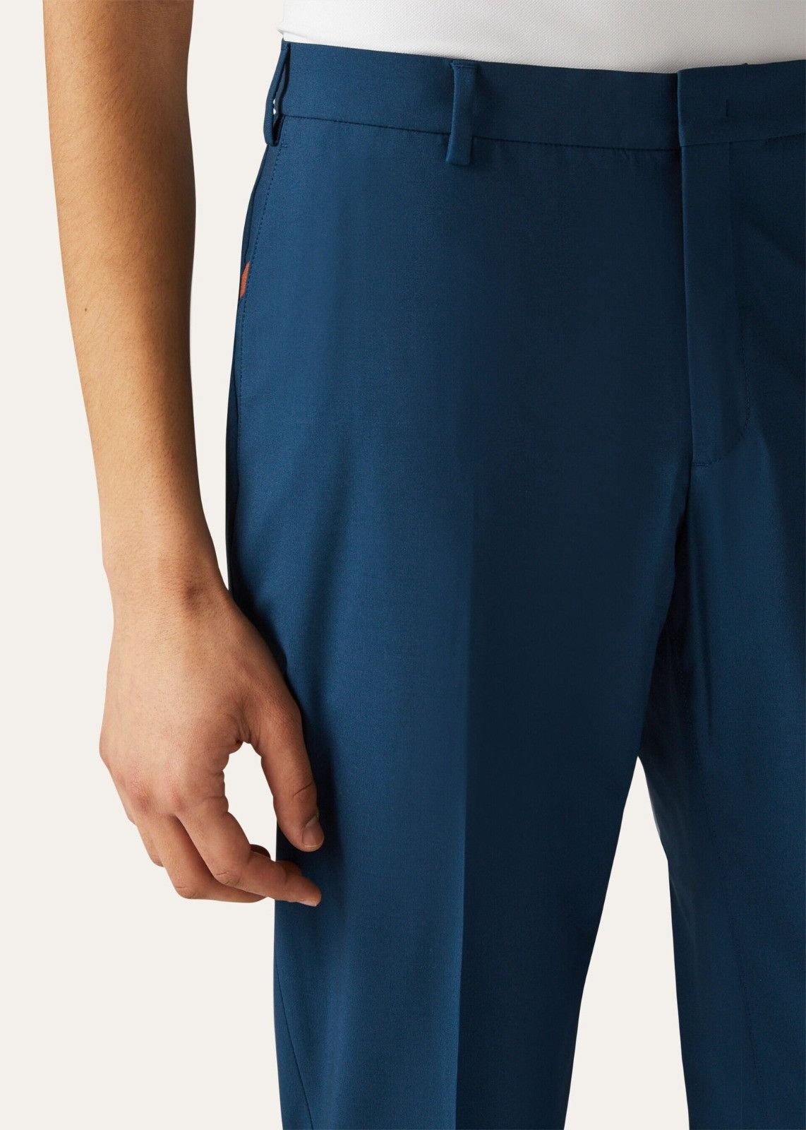 Loro Piana o1srvl11e0625 Virgin Wool Ryder Cup Pant in Blue Size US 36 / EU 52 - 2 Thumbnail