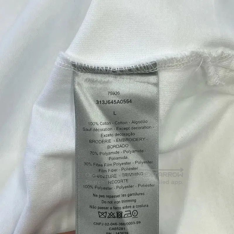 Dior Dior White Long Sleeve Men's Sweatshirt . Size US L / EU 52-54 / 3 - 4 Thumbnail