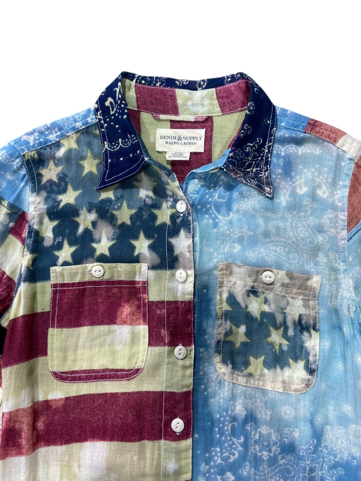 Denim & Supply Ralph Lauren Ralph Lauren Denim Supply Military American Flag Size XS / US 0-2 / IT 36-38 - 3 Thumbnail