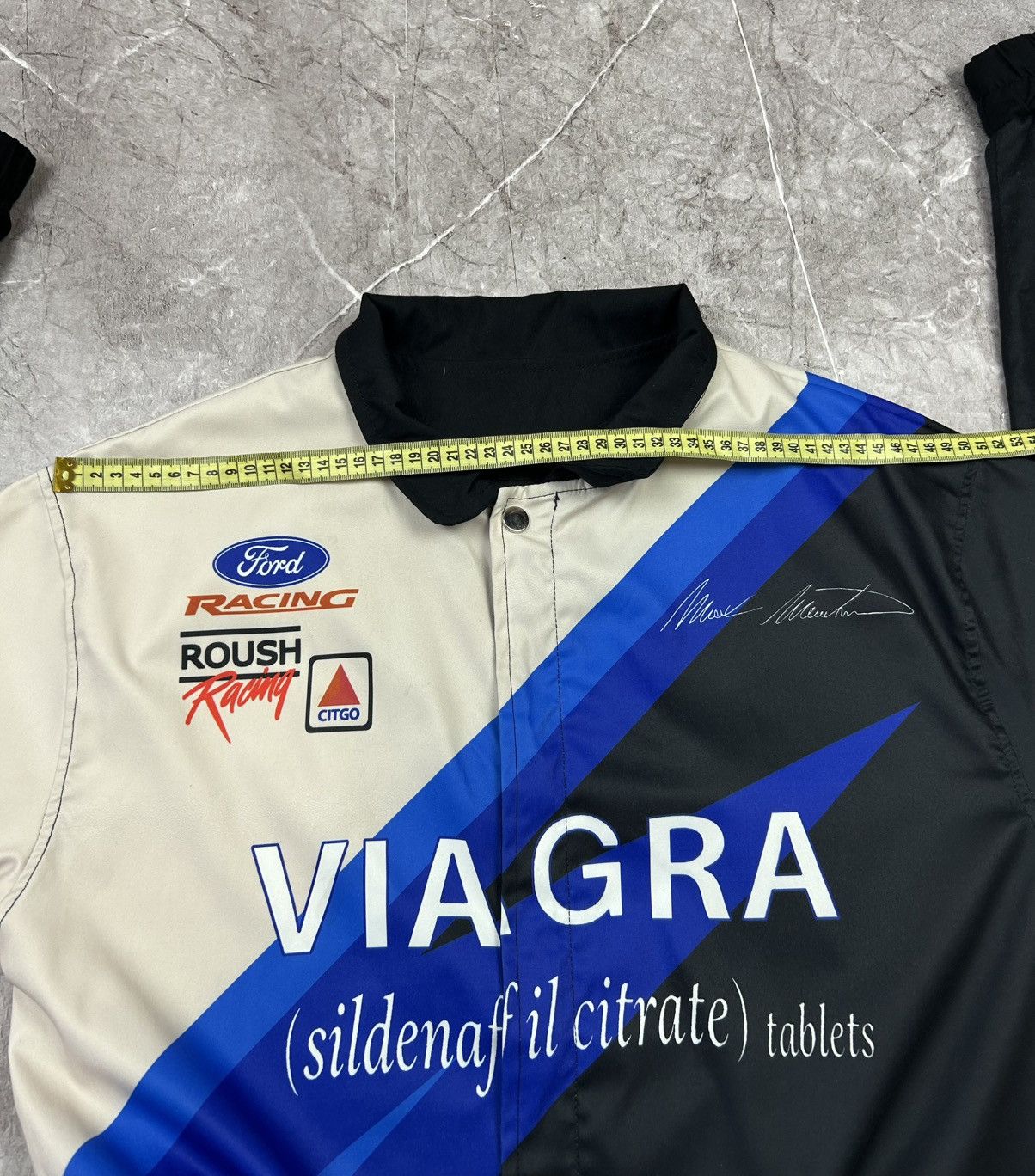 NASCAR Vintage Racing Jacket Ford / Nascar / Viagra Size US M / EU 48-50 / 2 - 16 Thumbnail