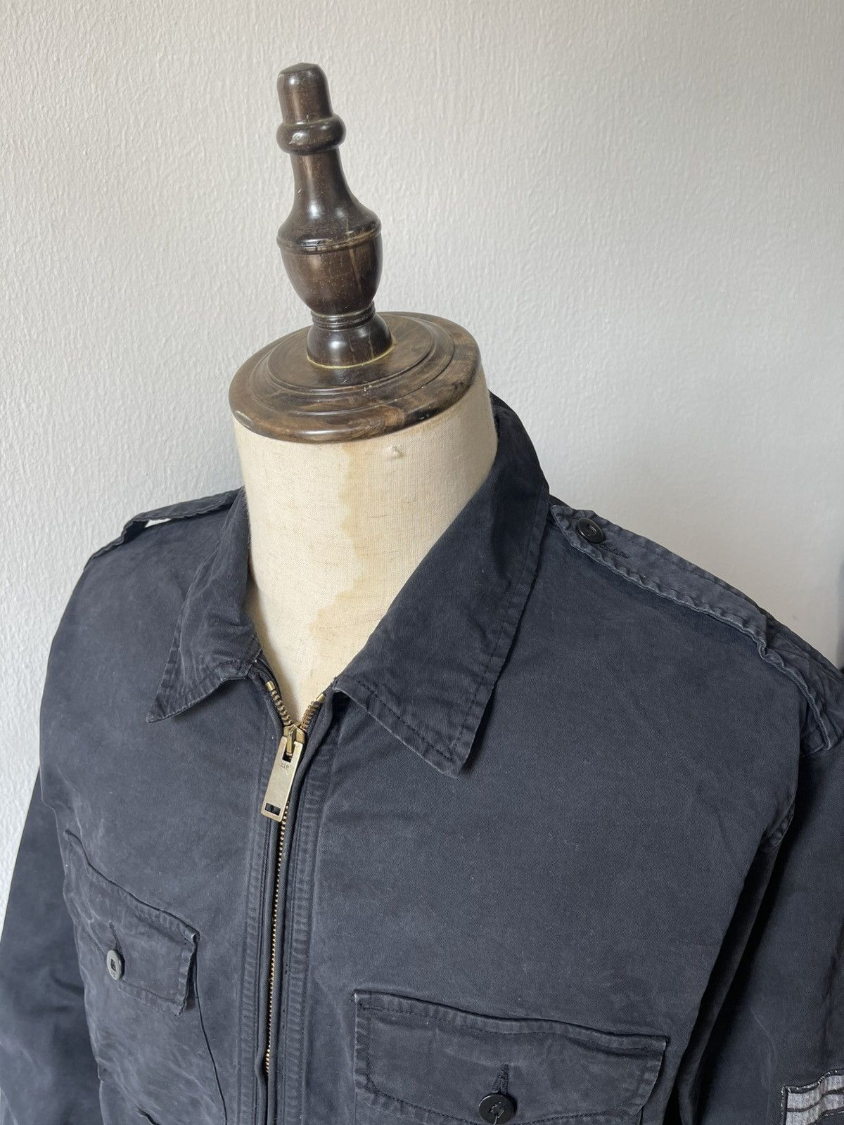 Stone Island 2007 Stone Island Shadow Black Military Jacket C2 Size US XL / EU 56 / 4 - 7 Thumbnail
