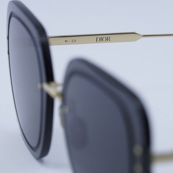 Dior New Dior ULTRADIOR SU B0A0 Sunglasses - Gold Frame, Smoke Size ONE SIZE - 6 Thumbnail