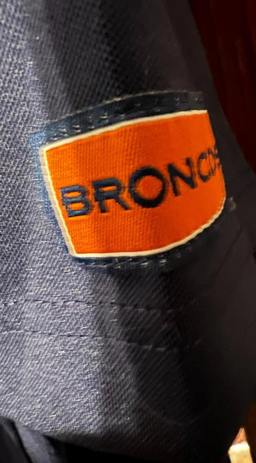 NFL Denver Broncos Polo Shirt Men's M Blue/Orange Football NFL Size ONE SIZE - 5 Thumbnail