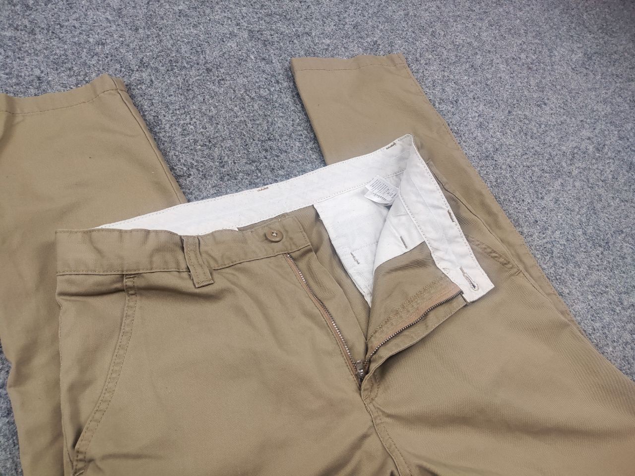 Carhartt Carhartt Wip Tander Beige Canvas Trouser Pants Vintage Style Size US 32 / EU 48 - 10 Thumbnail