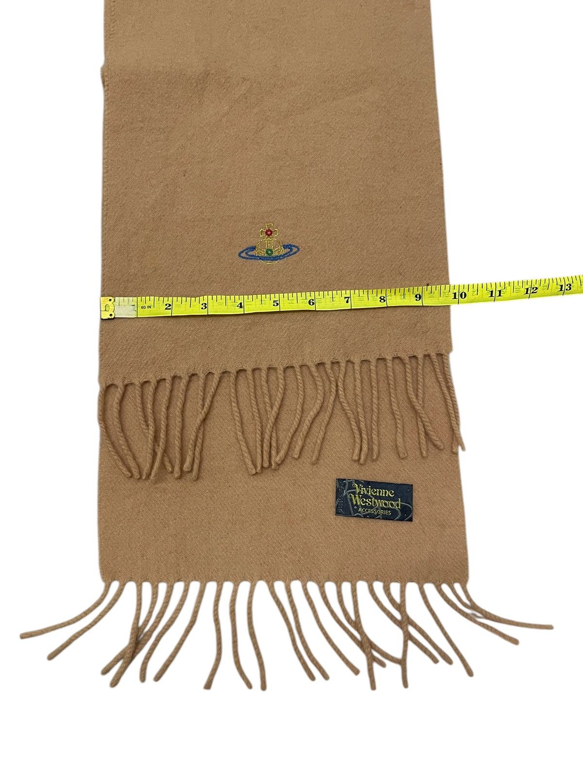 Vivienne Westwood Vivienne Westwood Beige Embroidered Scaft Size ONE SIZE - 5 Thumbnail