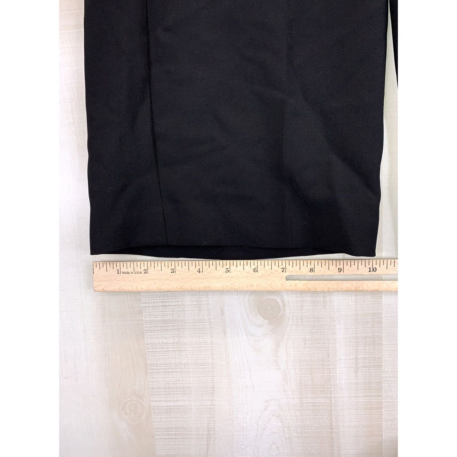 White House Black Market White House Black Market Pants Shirt Wide-Leg Cropped Womens 00 Black Size 24" / US 00 / IT 34 - 5 Thumbnail