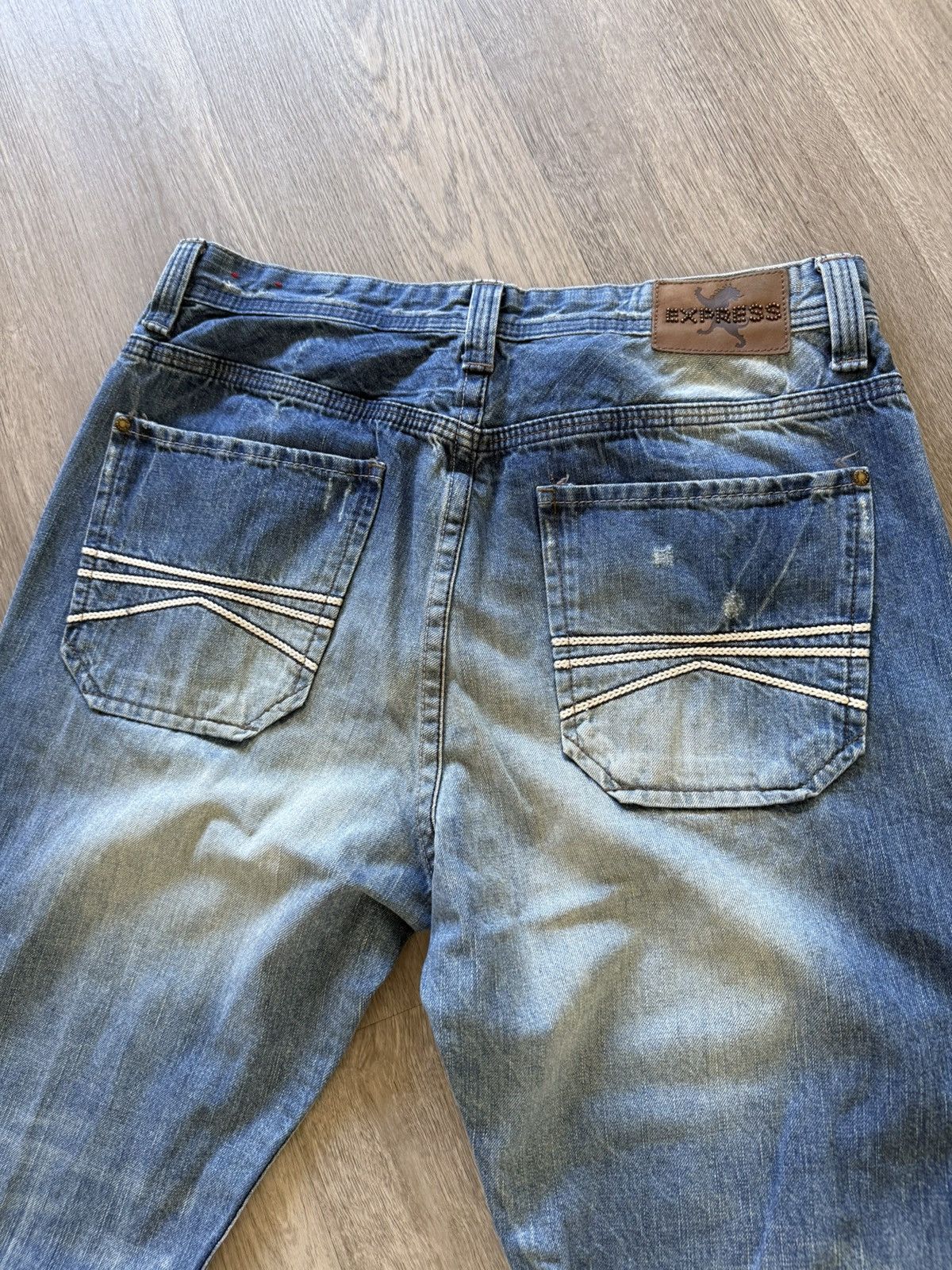 Brooklyn Xpress Streetwear Vintage Y2K Brooklyn Xpress Jeans Size US 36 / EU 52 - 7 Thumbnail