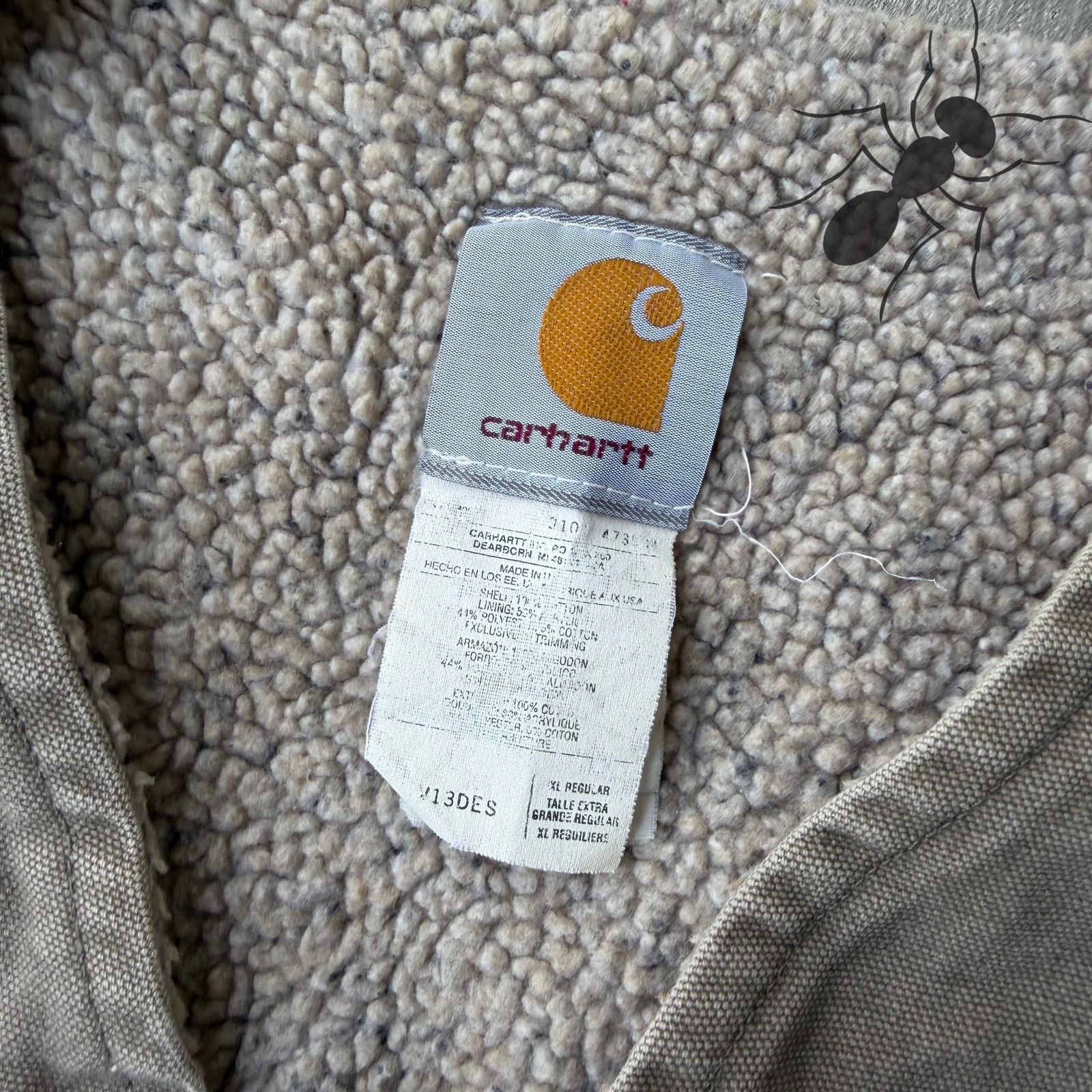 Carhartt × Vintage Carhartt V13 DES brown work wear vest Size US XL / EU 56 / 4 - 3 Thumbnail