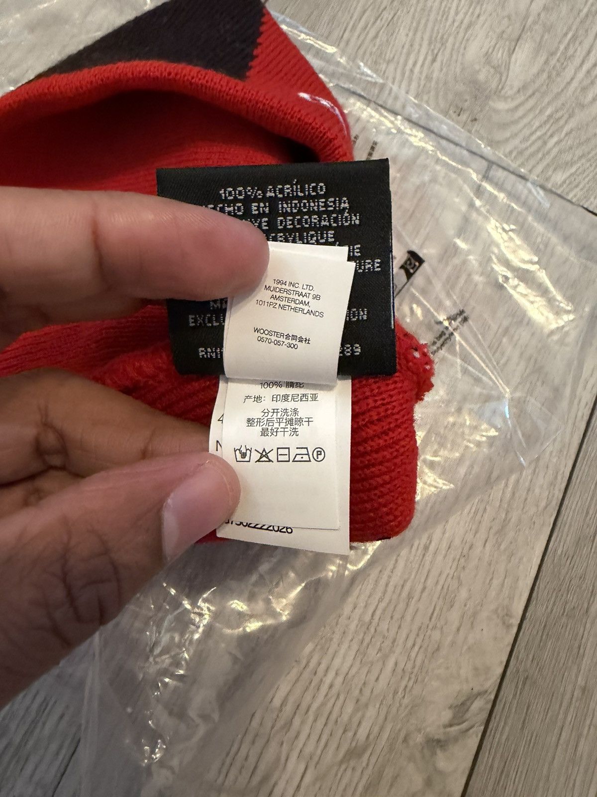 Supreme Supreme SS26 Ghostface Beanie Red Size ONE SIZE - 9 Thumbnail