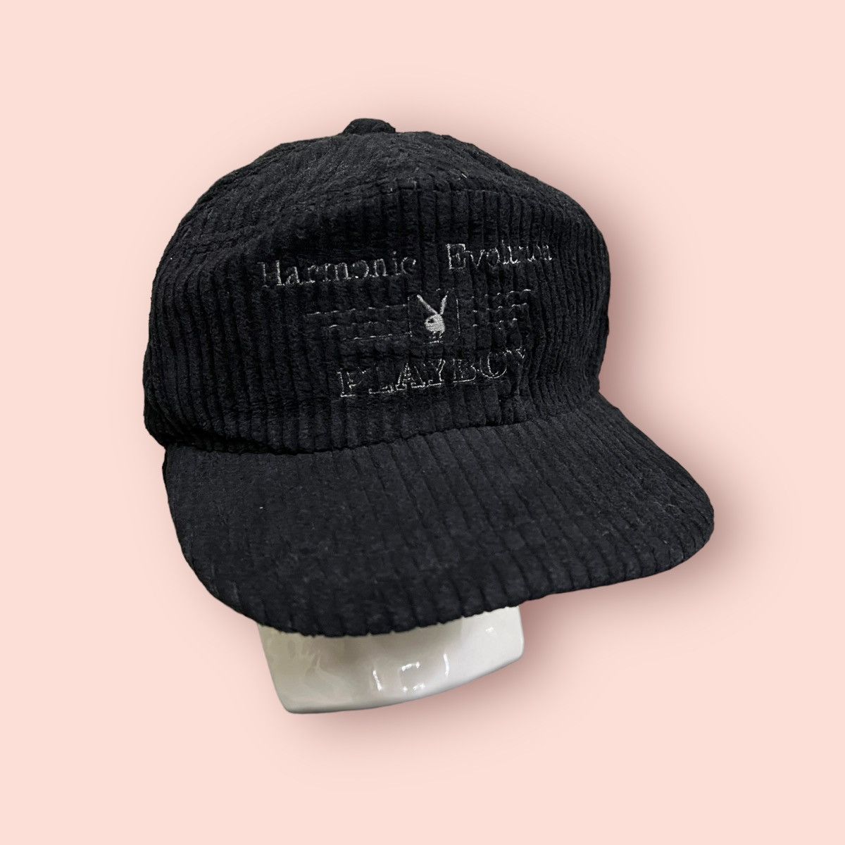 Playboy VINTAGE PLAYBOY EAR FLAP CORDUROY TRAPPER HAT Size ONE SIZE - 8 Thumbnail