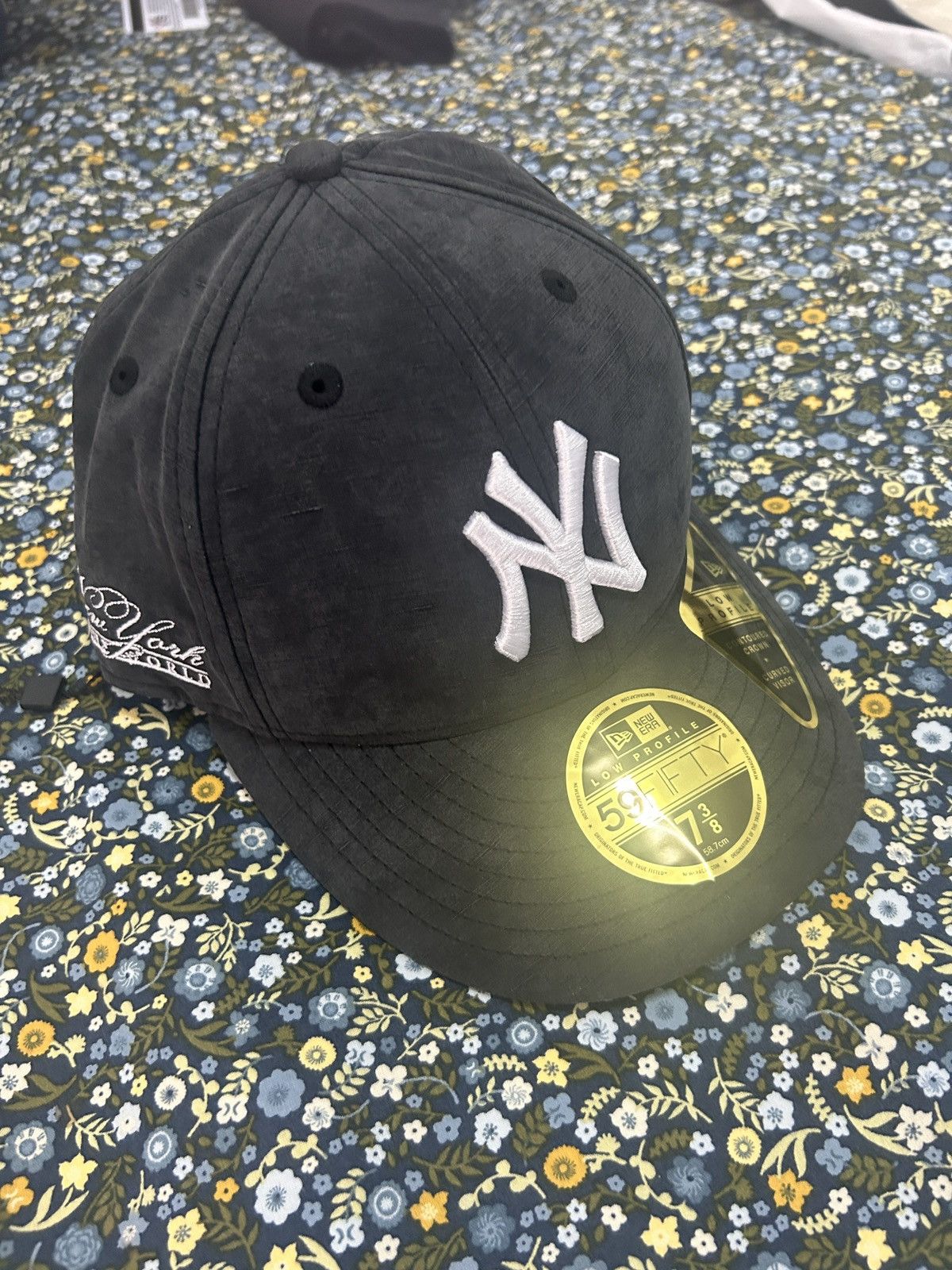 Kith Cupro Linen 59FIFTY Cap Black 7 1/4