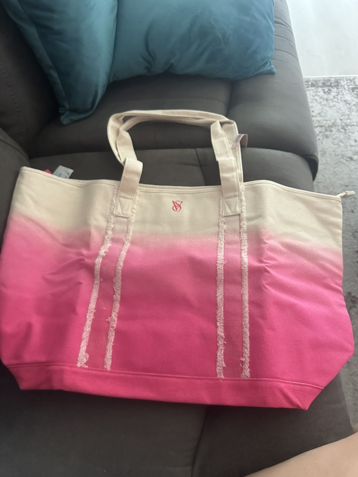 Victoria's Secret VICTORIA`S SECRET Ombre Canvas Tote, Handbag 60 x 17 × 35 cm Size ONE SIZE - 1 Thumbnail