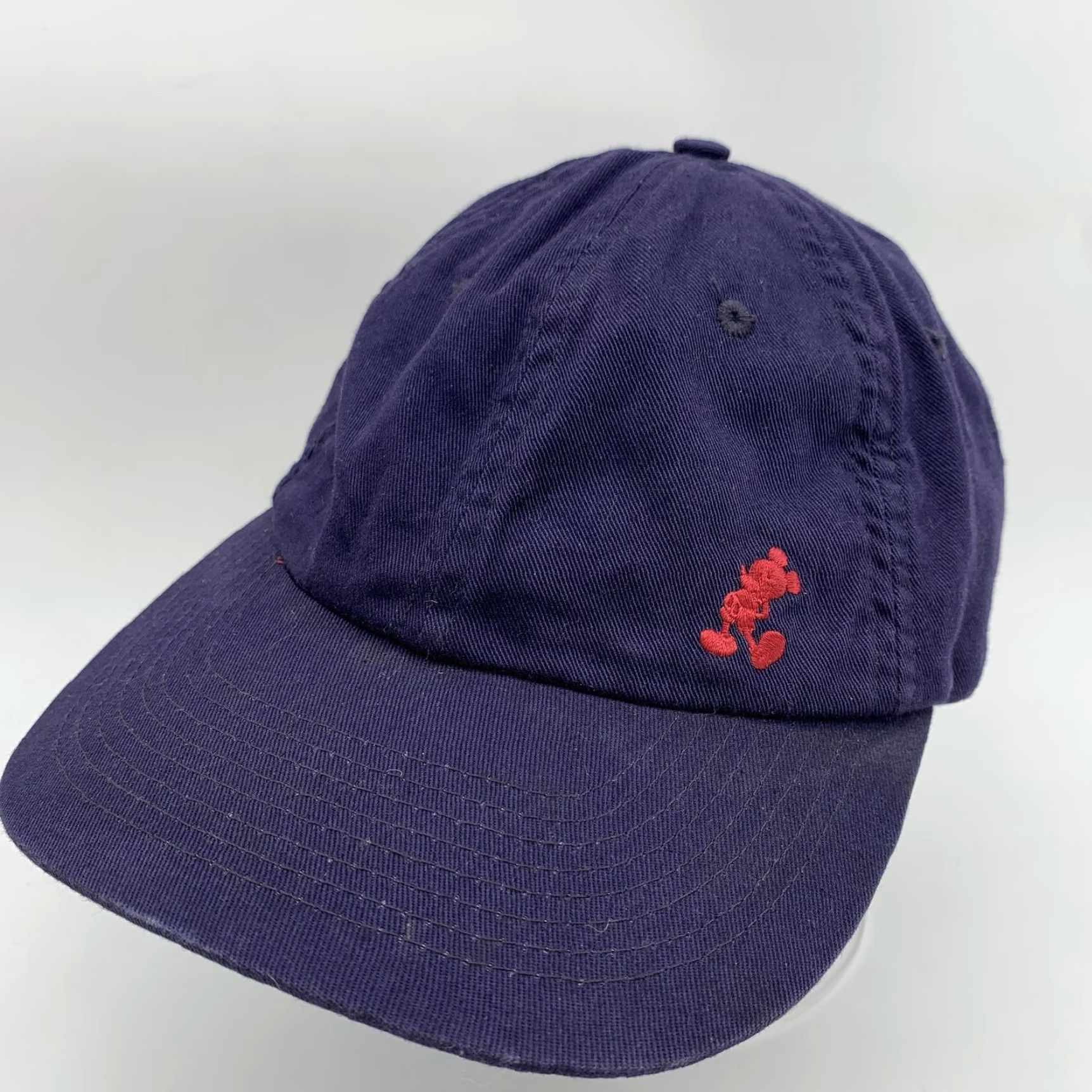 Disney Disney Mickey Mouse Hat Cap Strap Back Mens One Size Blue Cap Baseball Hat Casual Disney World Theme Park Size ONE SIZE - 2 Thumbnail