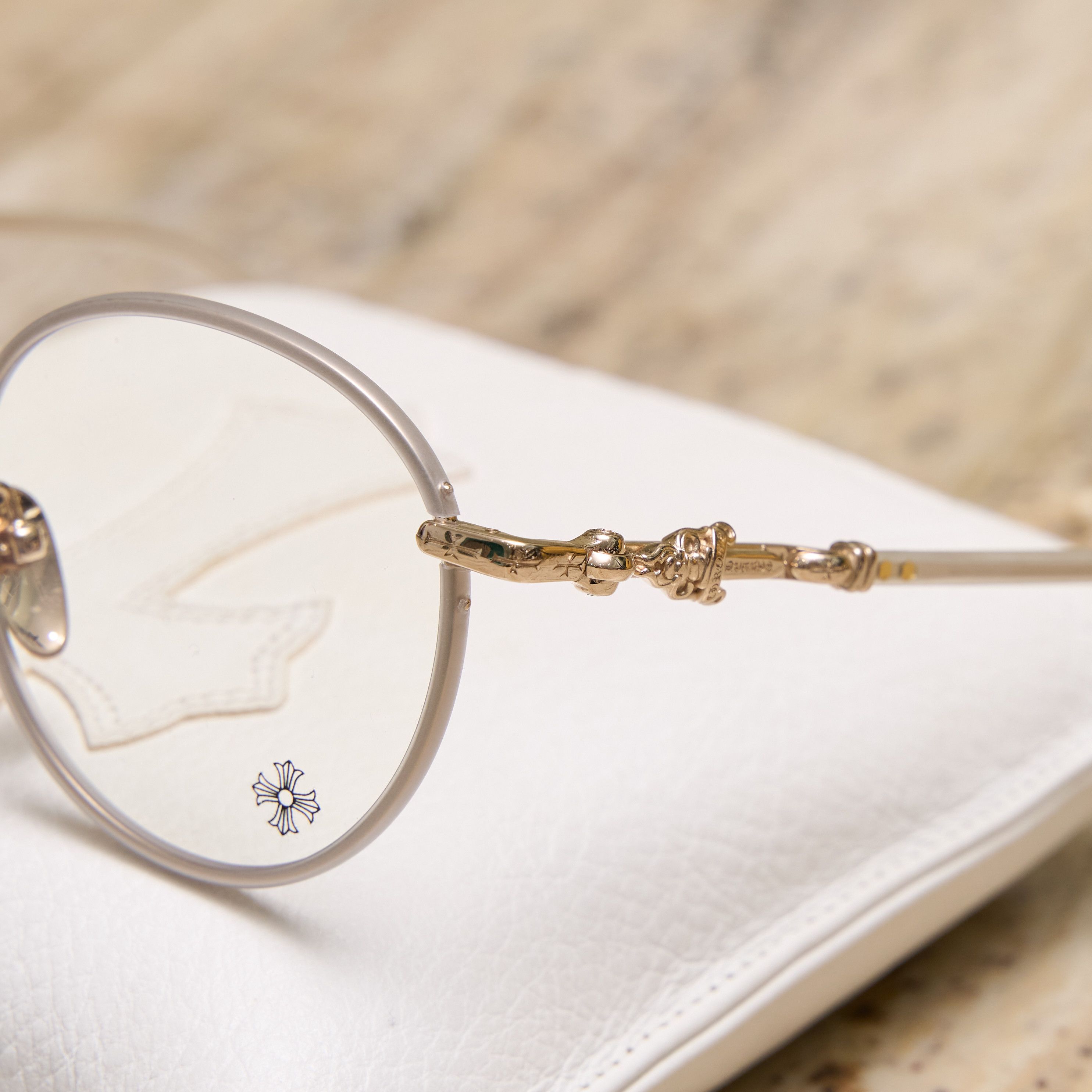 Chrome Hearts CHROME HEARTS FIRKIN Matte Crystal/Gold Plated Size ONE SIZE - 2 Thumbnail