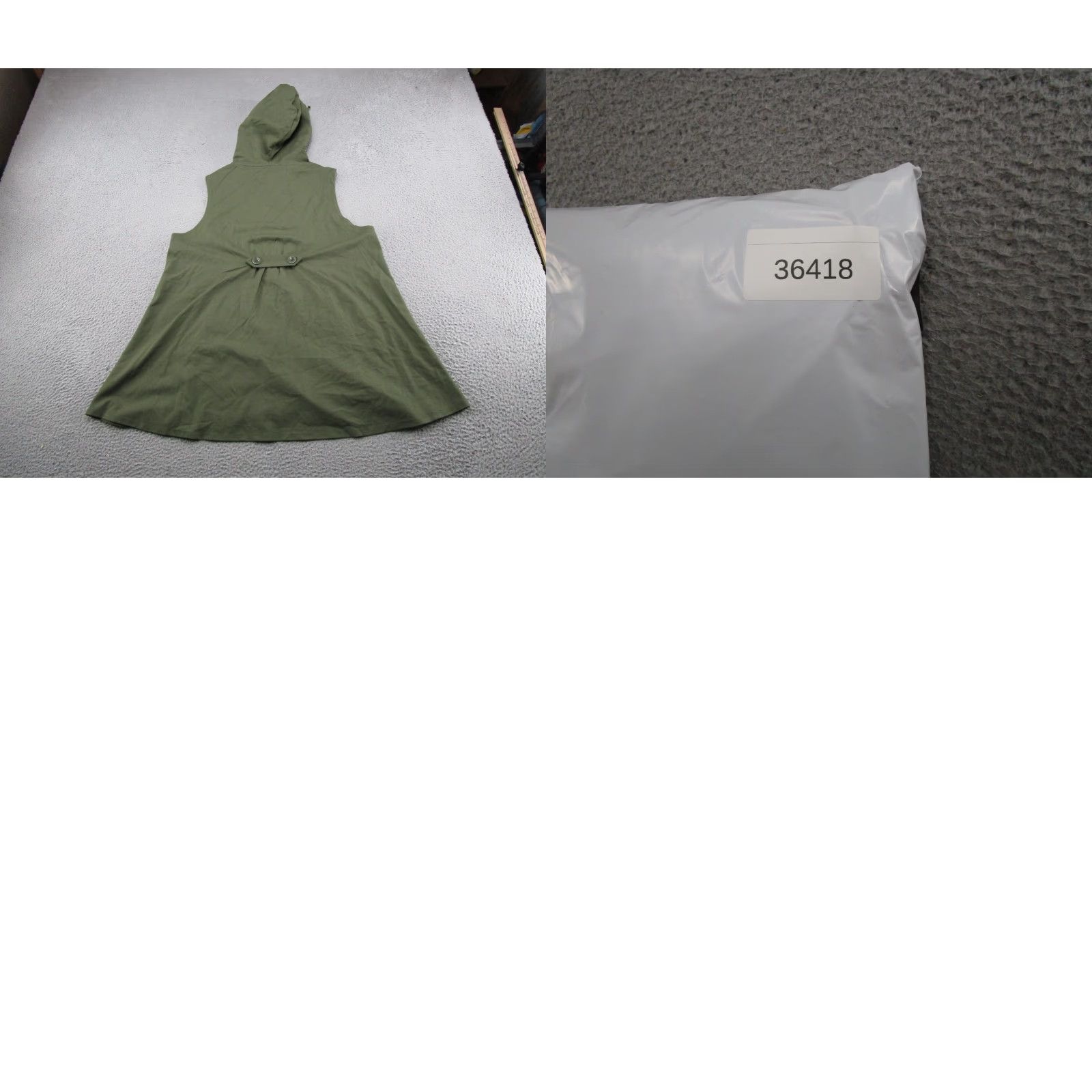 Christian Siriano Christian Siriano Vest Hooded Pockets 2X Green Sleeveless Button Front Front Pockets Womens Medium? Size XXL / US 16-18 / IT 52-54 - 8 Thumbnail