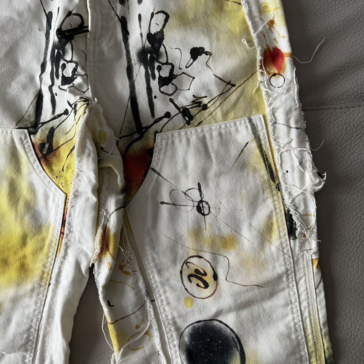 Futura × Off-White Off-White C/O Virgil Abloh X Futura denim carpenter pants Size US 30 / EU 46 - 4 Thumbnail
