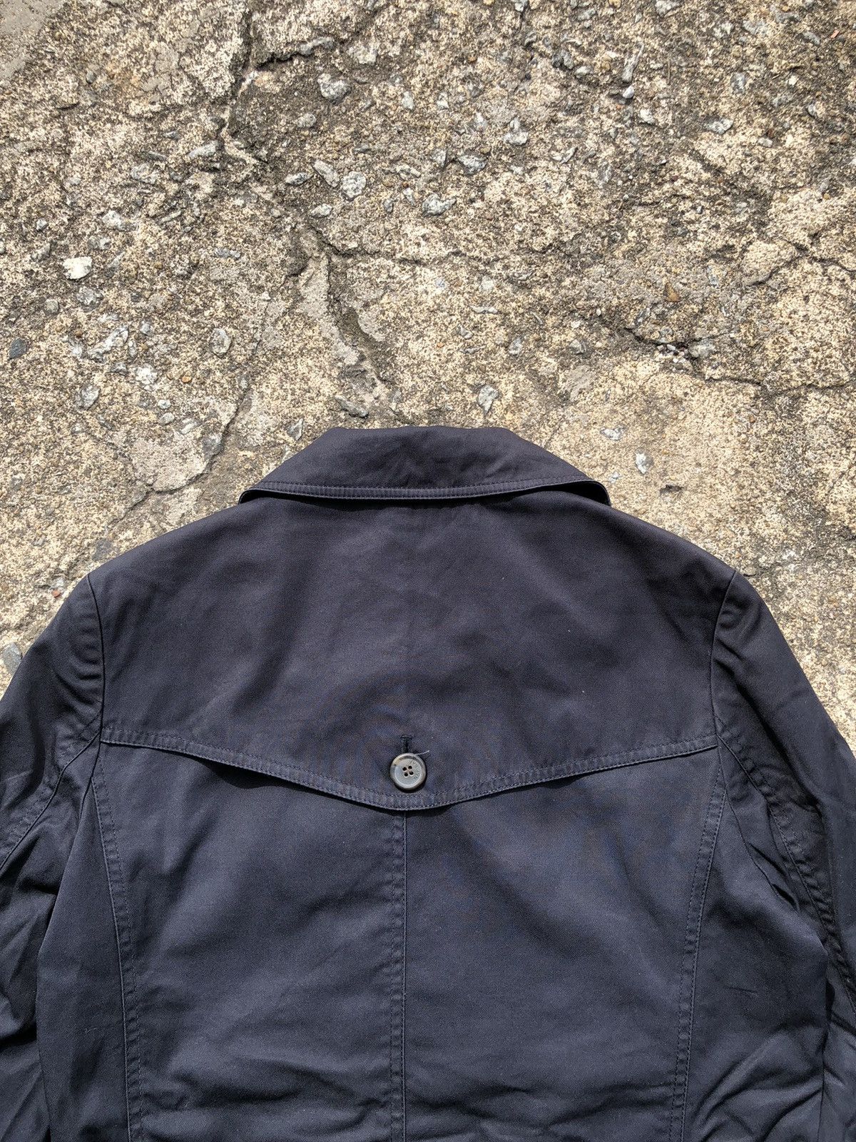Japanese Brand Vintage Naf Naf Trench Coat Size S / US 4 / IT 40 - 12 Thumbnail