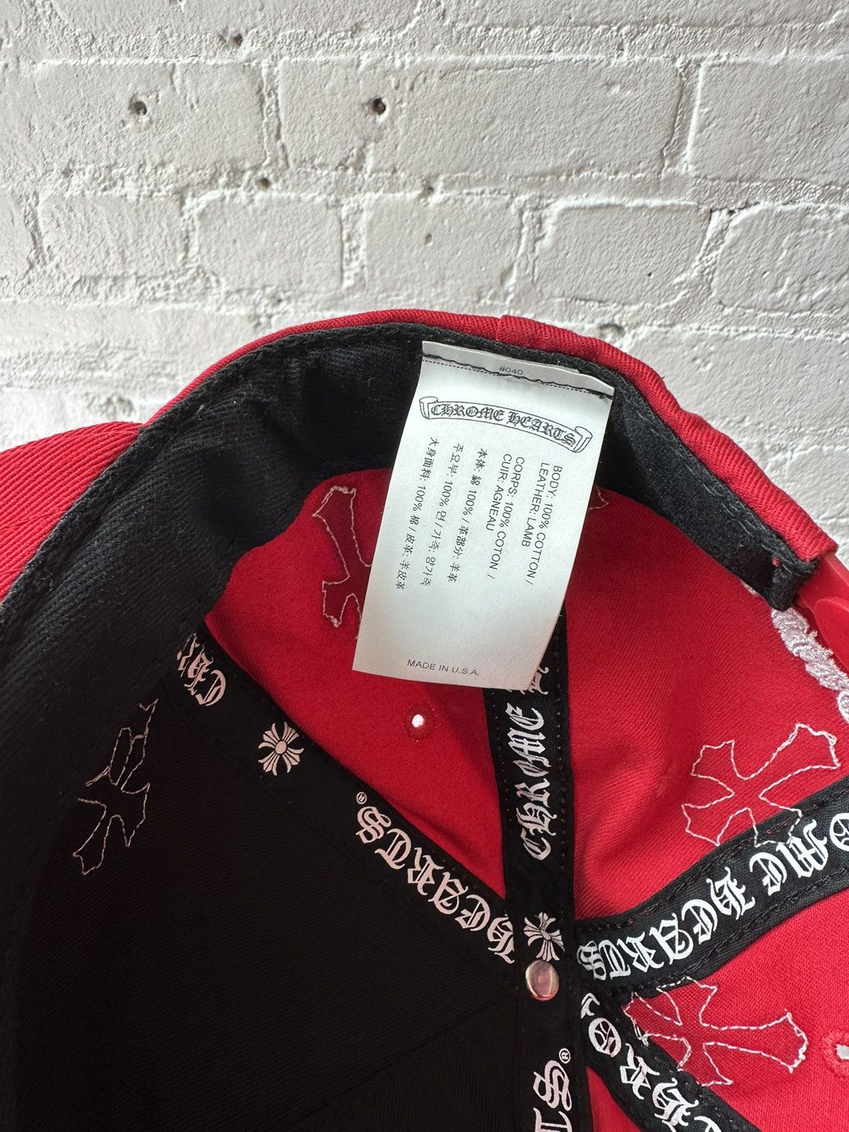 Chrome Hearts CHROME HEARTS PATCHED TRUCKER HAT Size ONE SIZE - 5 Thumbnail