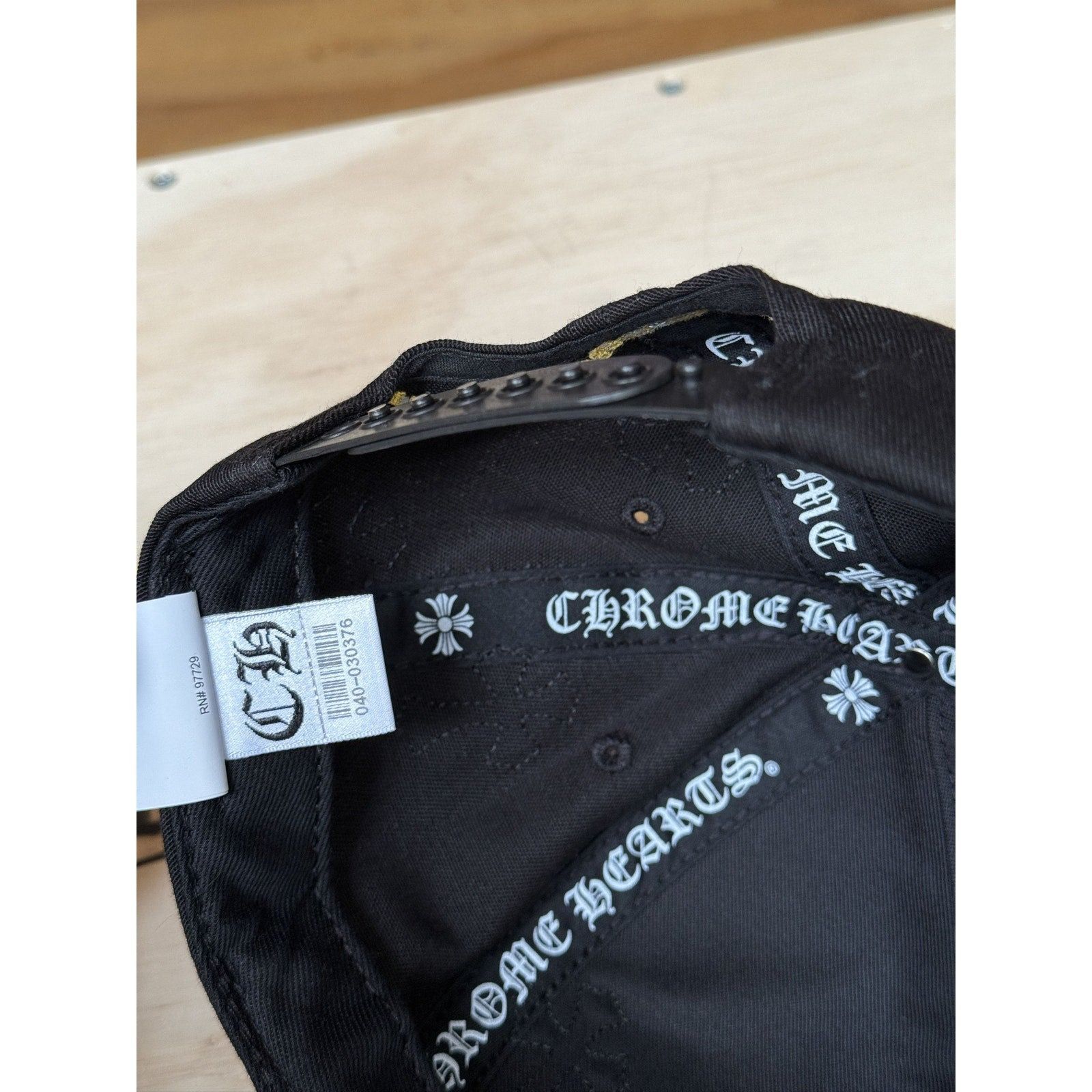 Chrome Hearts chrome hearts black and yellow patch hat Size ONE SIZE - 10 Thumbnail