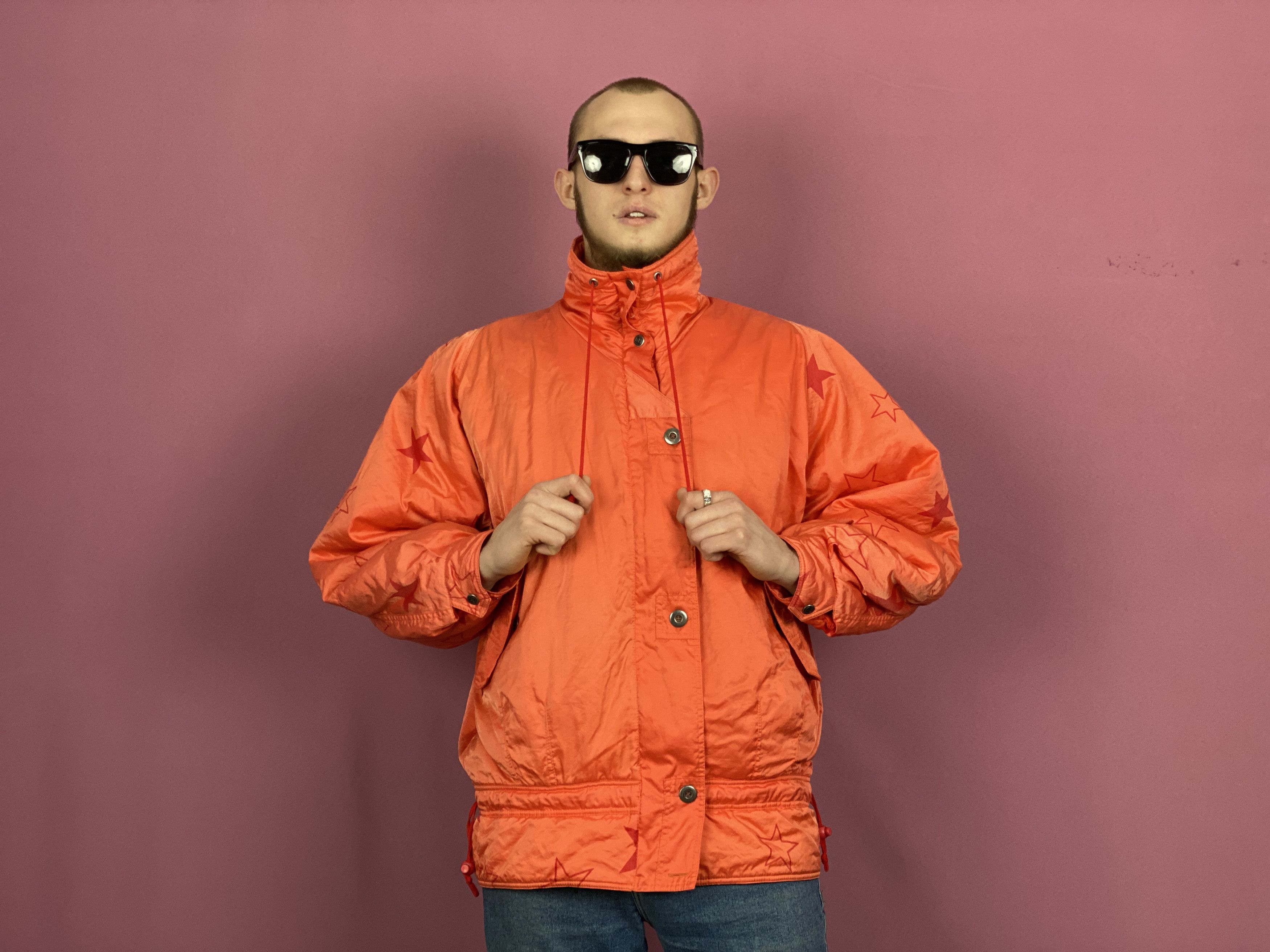 All Sport 90s Vintage Men's Ski Jacket - M Size US M / EU 48-50 / 2 - 4 Thumbnail