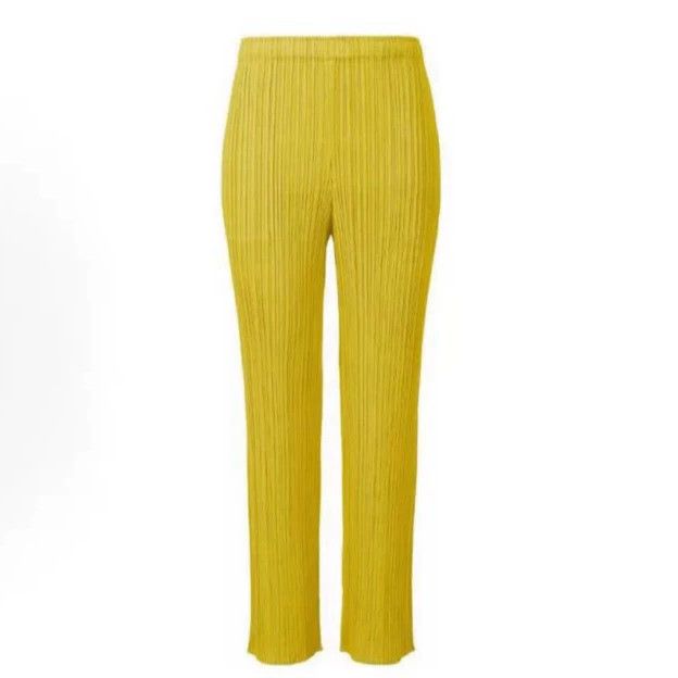 Issey Miyake issey miyake size:3 Yellow trousers 2505-Nextarrow Size 42" / US 20 - 2 Thumbnail