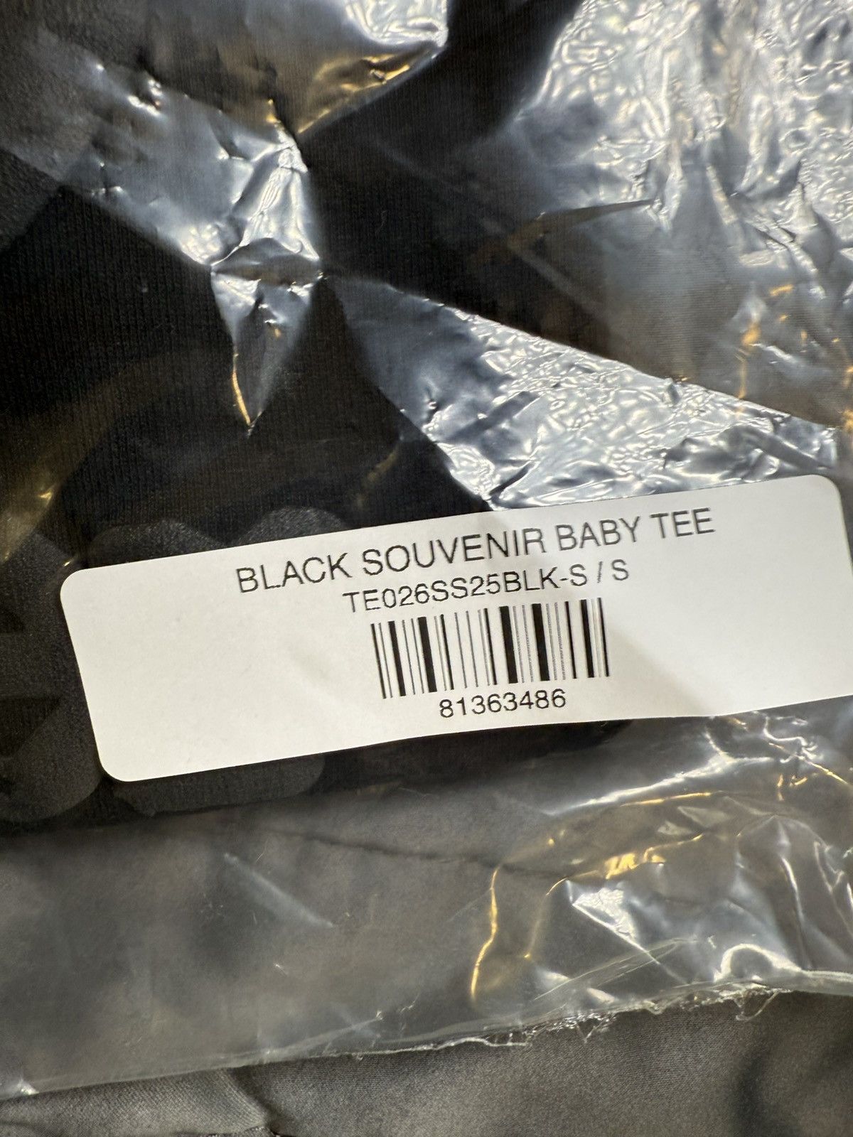 Sp5der 5/5 NYC Exclusive unopened Sp5der Phantom Souvenir Baby Tee Size S / US 4 / IT 40 - 2 Thumbnail