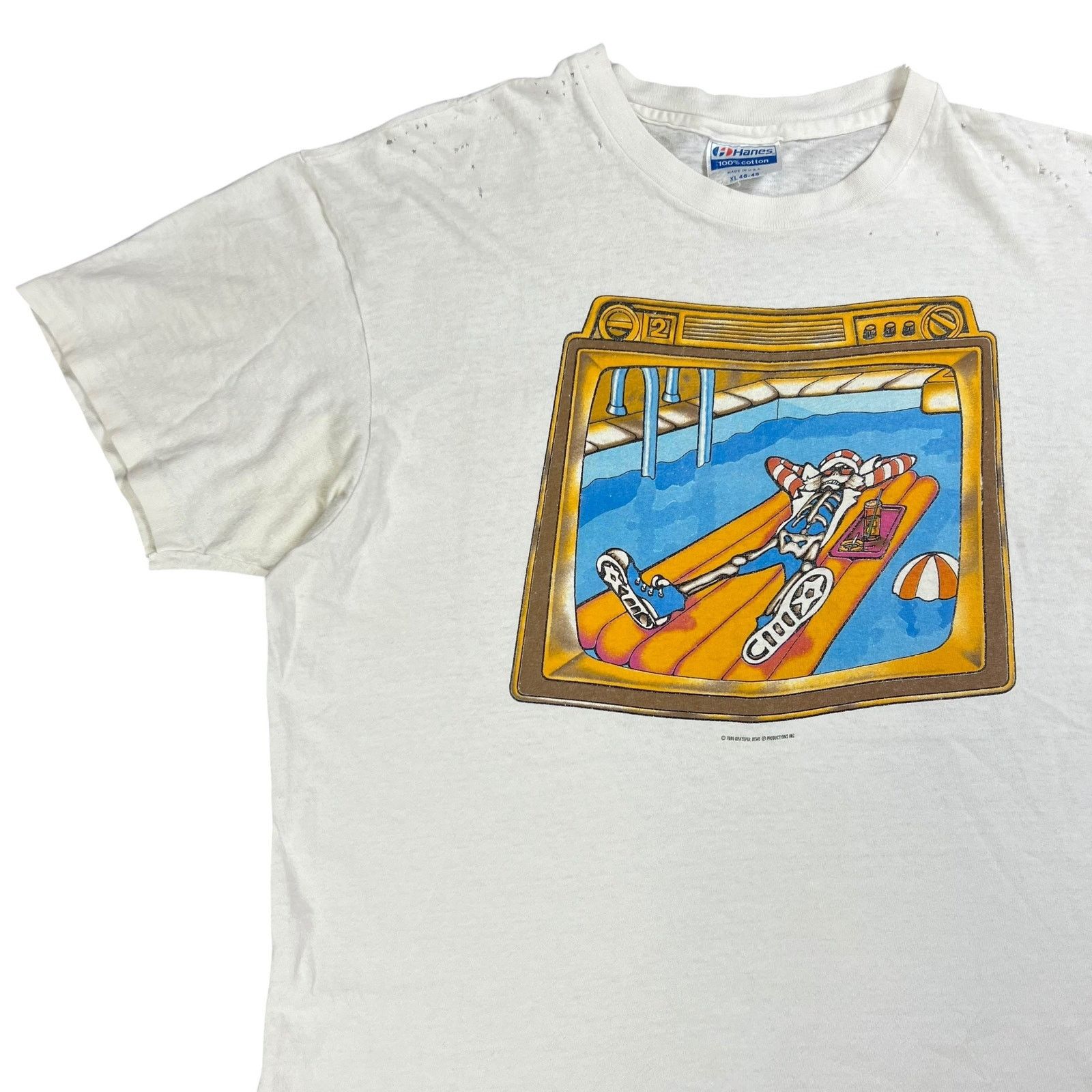 Band Tees × Grateful Dead × Vintage Vintage 1986 Grateful Dead Movie Uncle Sam band tee (L) Size US L / EU 52-54 / 3 - 4 Thumbnail