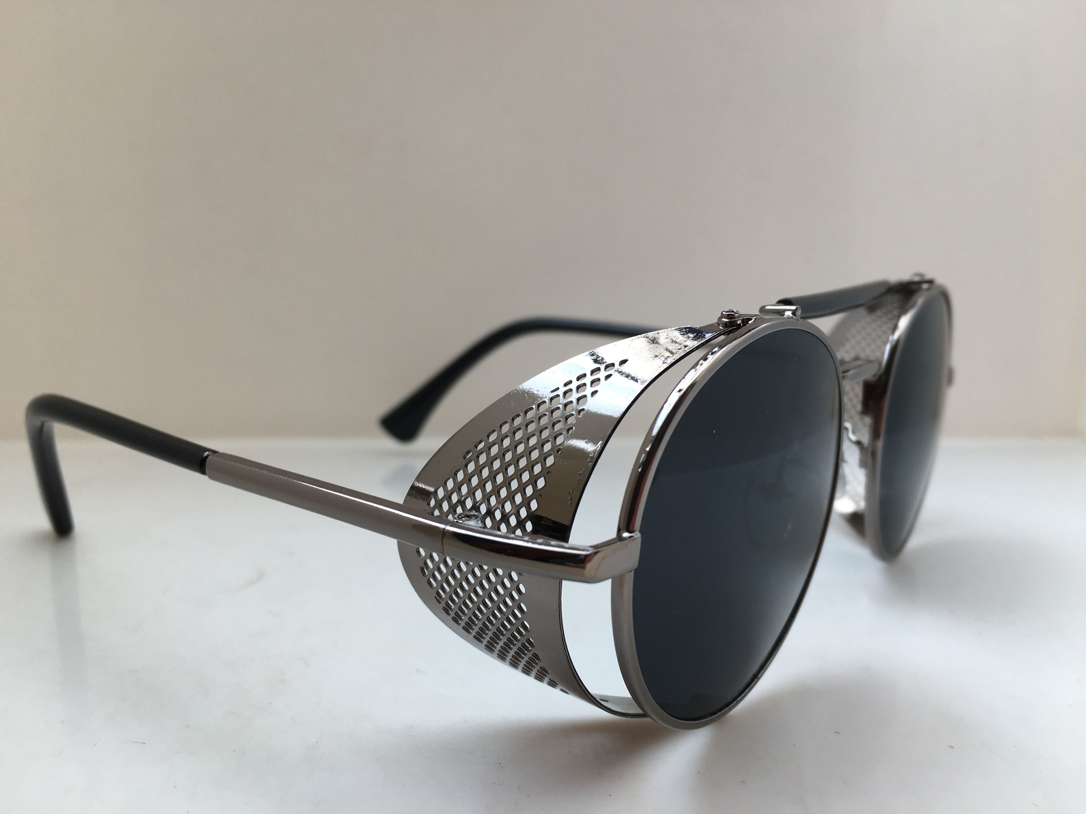 Other Handmade Round Sunglasses W/Shield Frame ROCKABILLY Size ONE SIZE - 1 Thumbnail