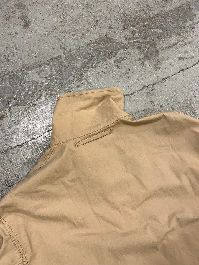 Prada 2000 Prada Asymmetrical Zip Contemporary Beige Jacket Size US L / EU 52-54 / 3 - 10 Thumbnail