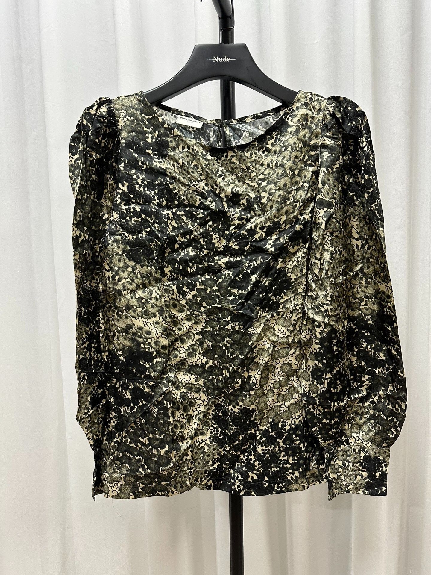 Dries Van Noten Dries Van Noten Printed Long Sleeve Top Size S / US 4 / IT 40 - 1 Thumbnail