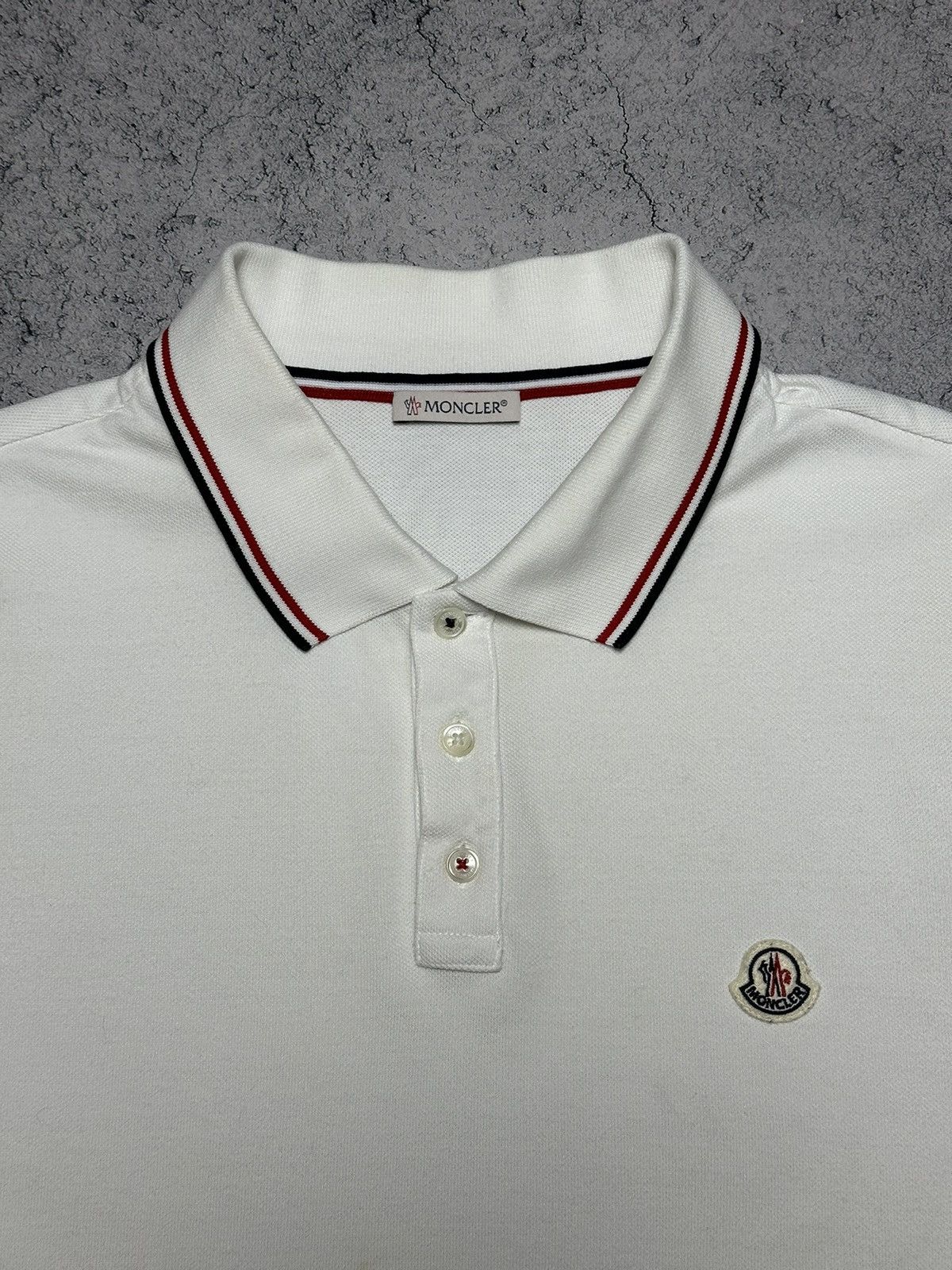 Moncler Moncler Maglia Polo Manica Corta Shirt Size US XL / EU 56 / 4 - 3 Thumbnail