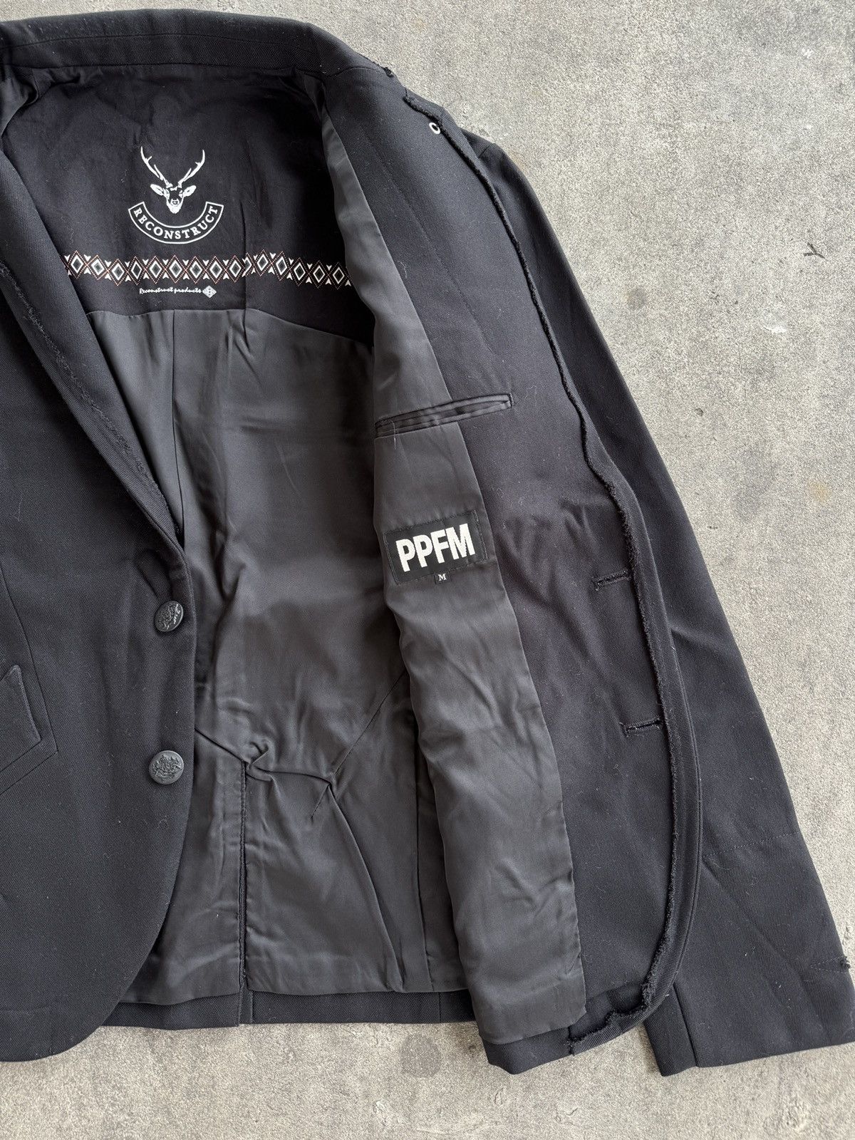 PPFM SS12 PPFM Reconstruct Blazer Size 34S - 4 Thumbnail