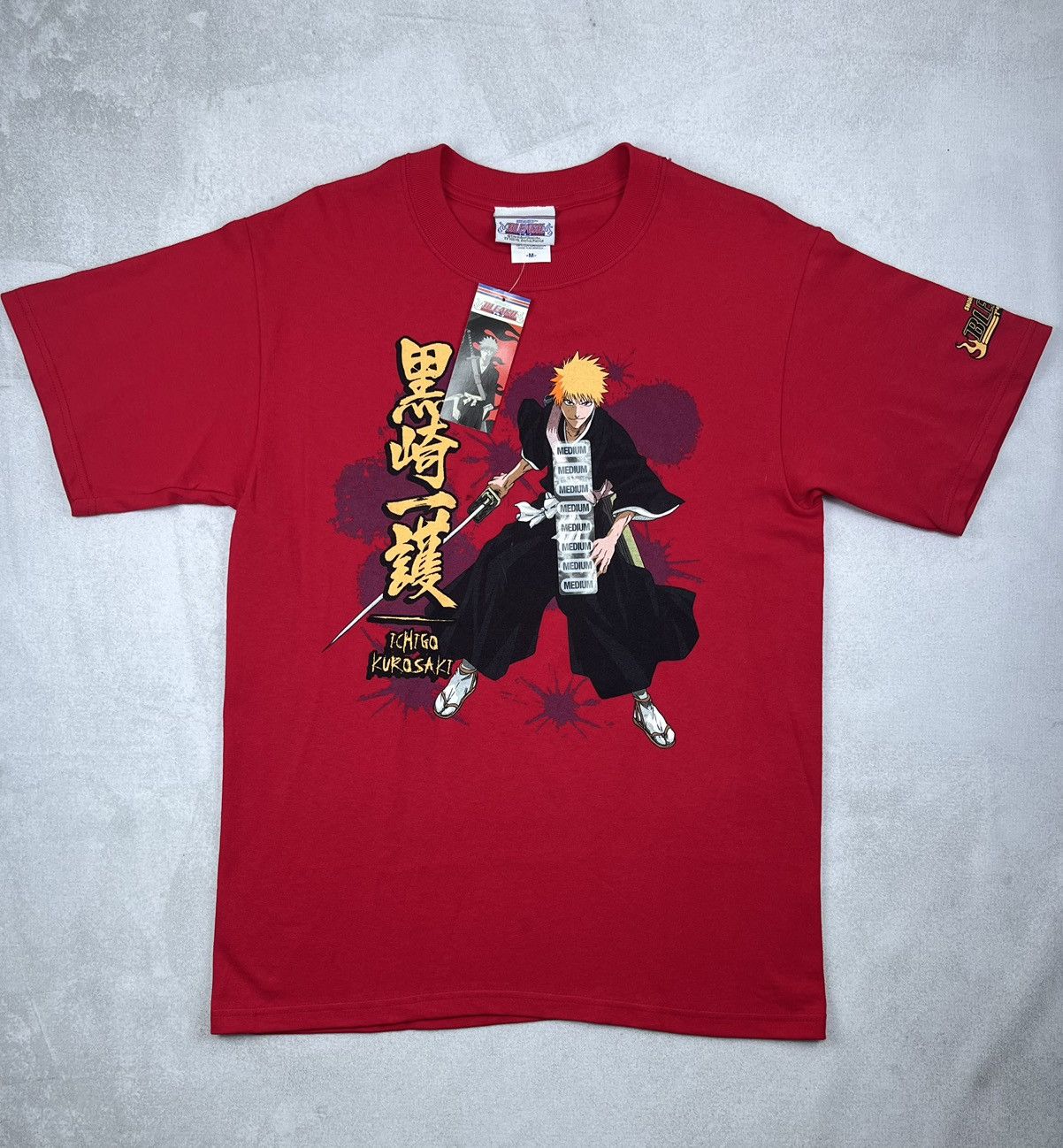Anime VINTAGE ANIME BLEACH (ICHIGO KUROSAKI) NEW OLD STOCK Size US M / EU 48-50 / 2 - 1 Thumbnail