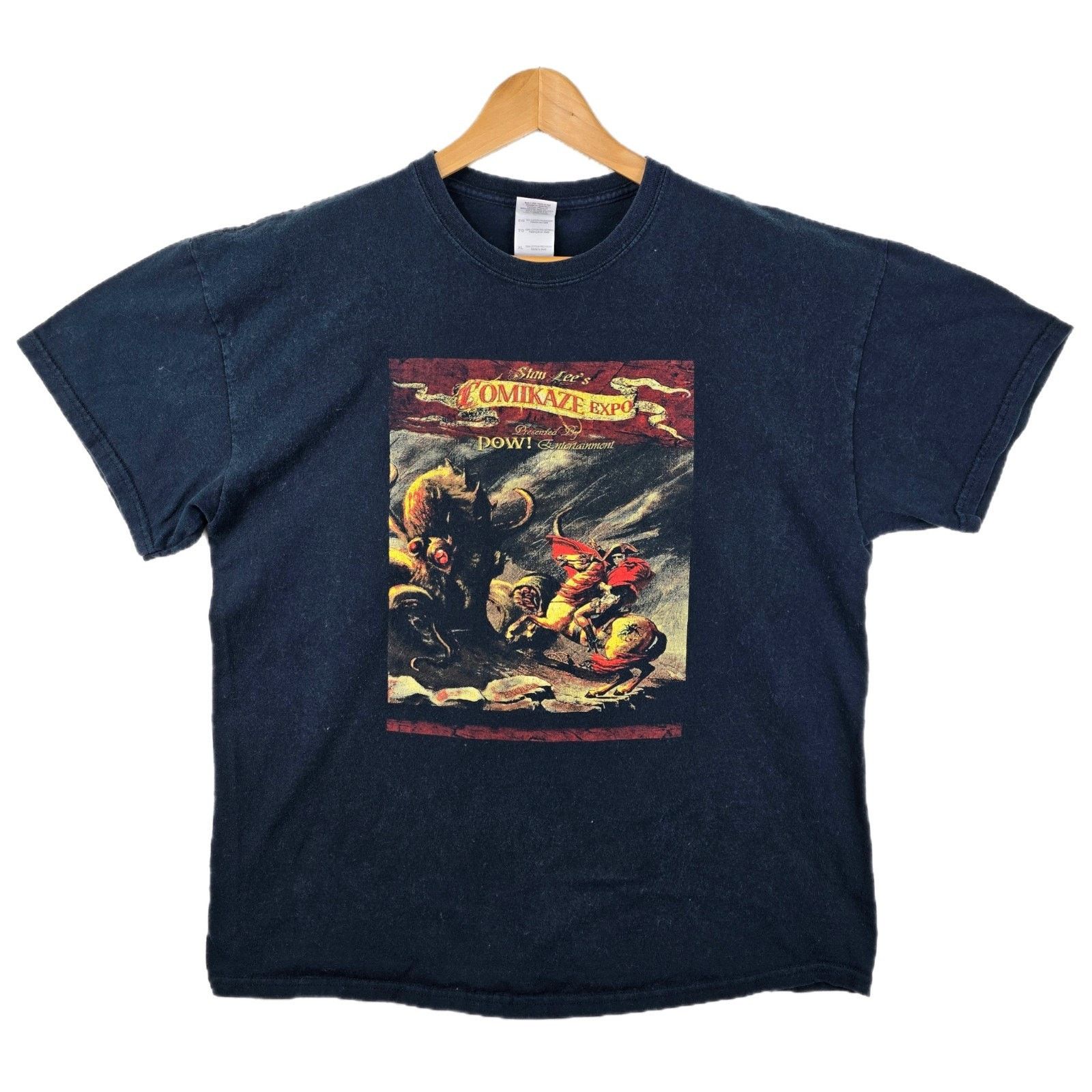 Gildan Stan Lee Comikaze 2012 Comic Expo Shirt Sz XL Marvel Comics Size US XL / EU 56 / 4 - 1 Thumbnail