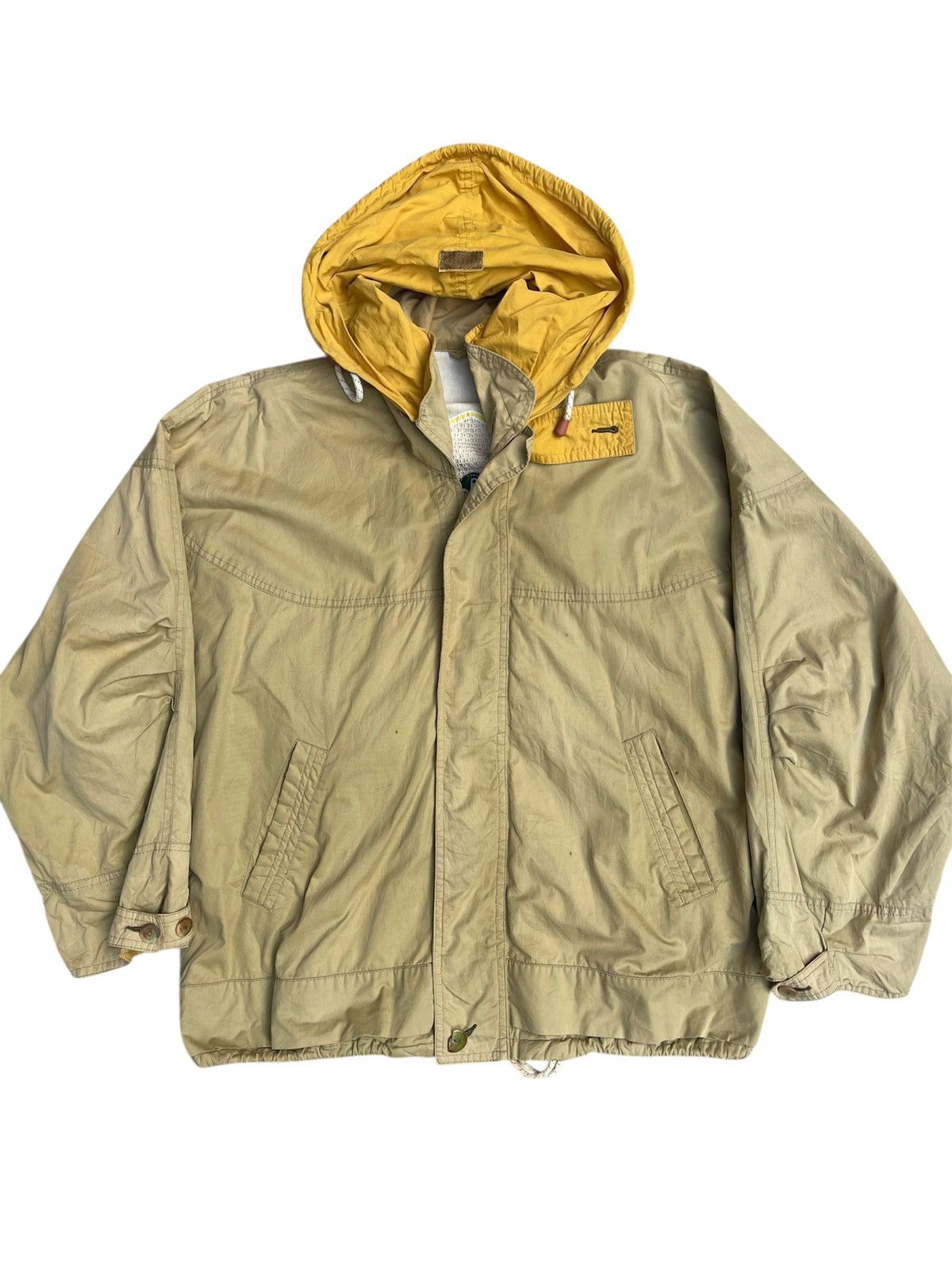 Vintage Vintage Cotton Company NYC Jacket – Yellow Hood Mesh Lining Size US L / EU 52-54 / 3 - 1 Thumbnail