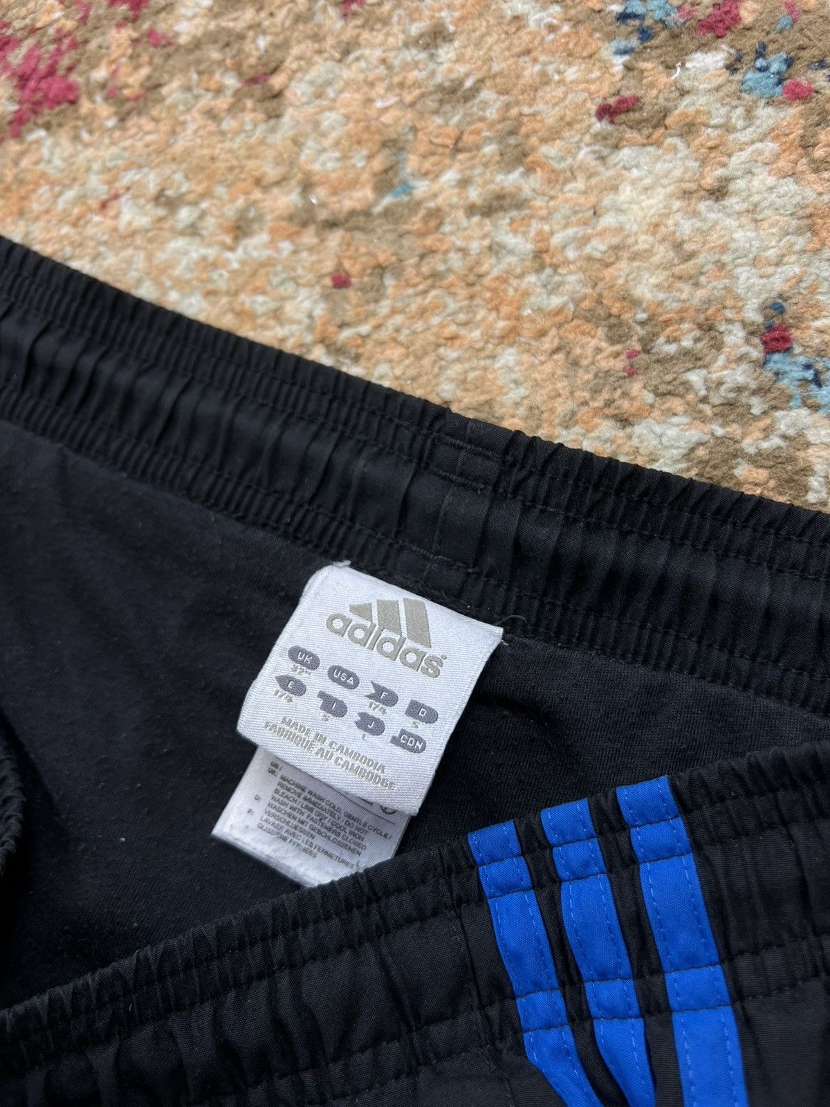 Adidas × Vintage 🌊90’s ADIDAS 3 STRIPES RETRO BAGGY Y2K TRACK PANTS Size US 32 / EU 48 - 4 Thumbnail