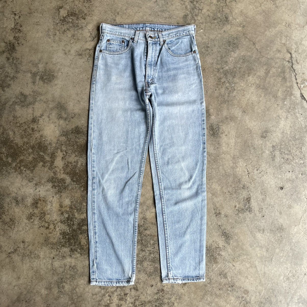 Levi's Vintage Clothing 🔥Vintage Levis Stoned Washed Ripped Distress Denim Jeans Size US 30 / EU 46 - 1 Thumbnail
