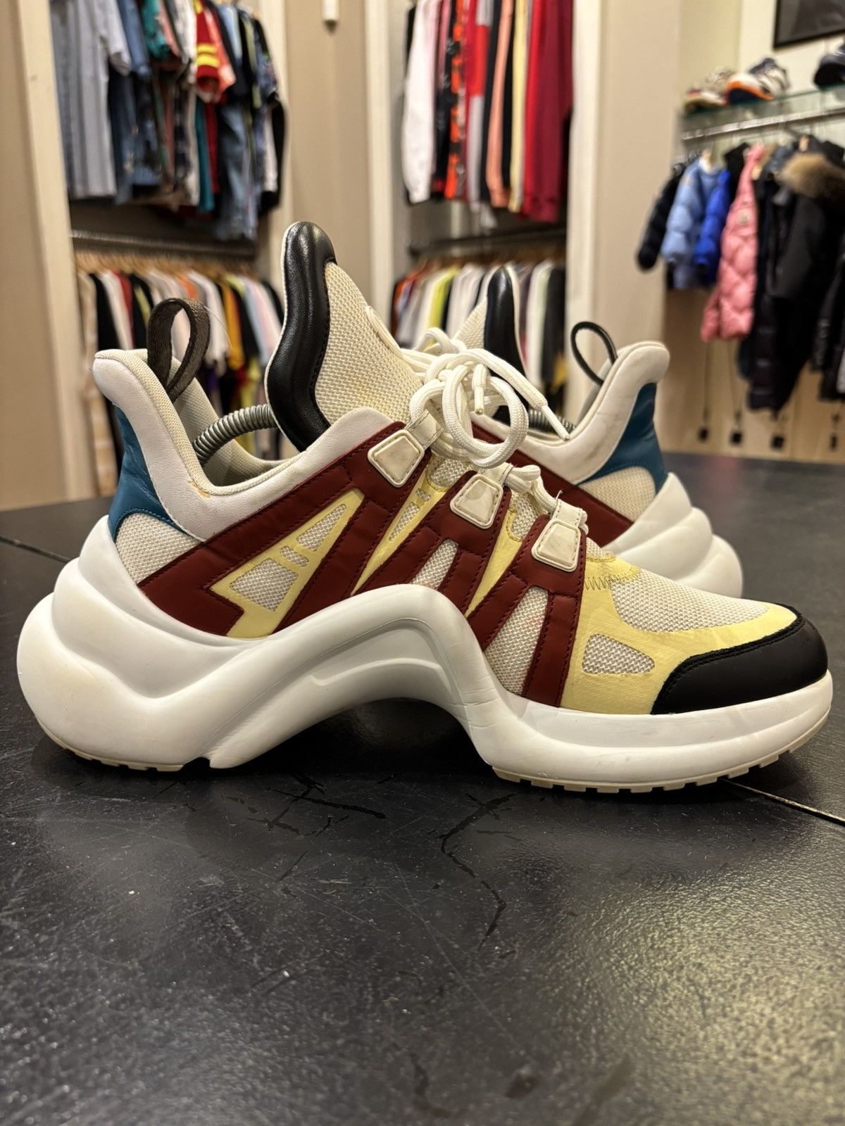 Louis Vuitton Louis vuitton archlite sneakers Size US 9 / EU 42 - 4 Thumbnail