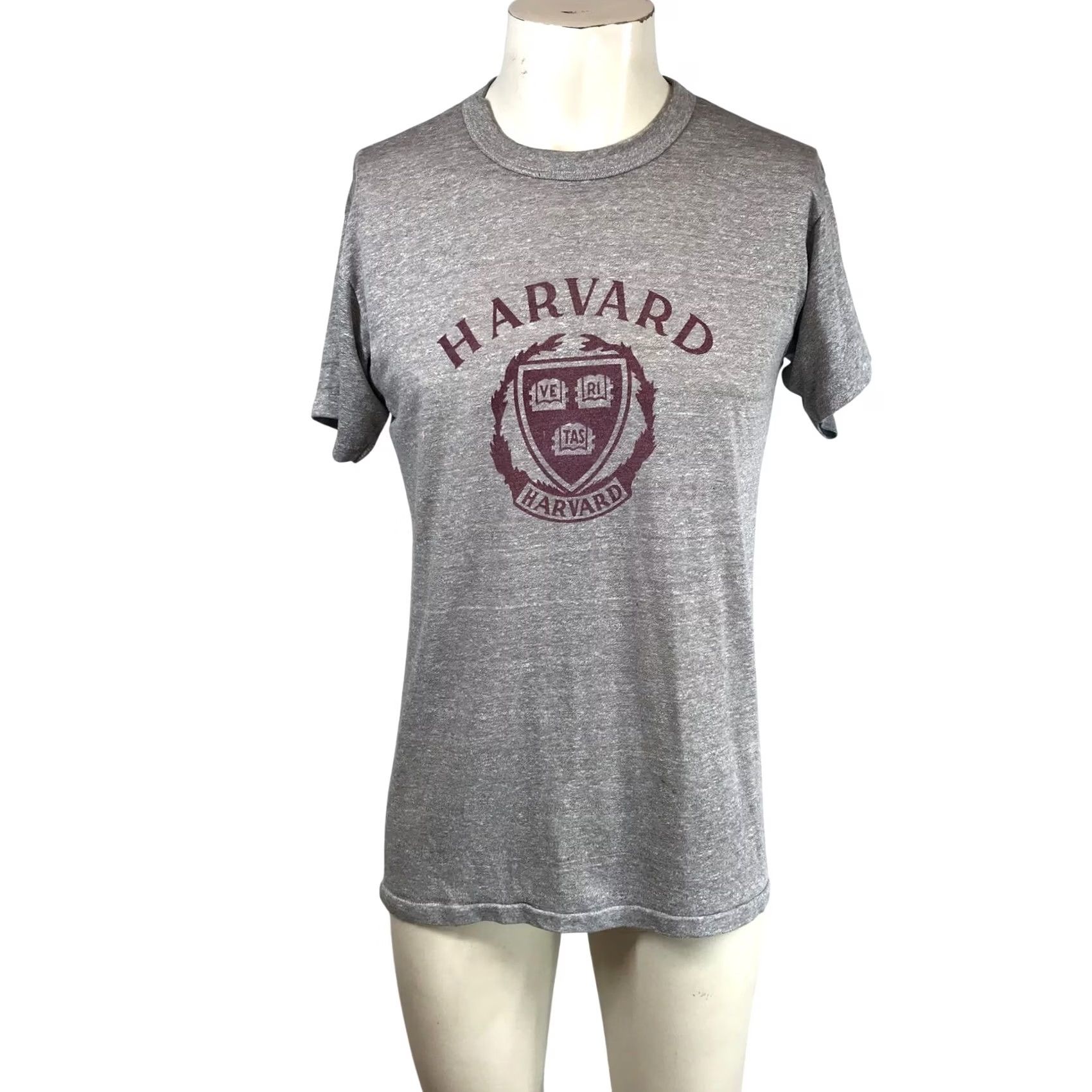 Champion VINTAGE Champion Harvard University T Shirt Gray Heather Crest Graphic Large Mens XS? Size US L / EU 52-54 / 3 - 2 Thumbnail