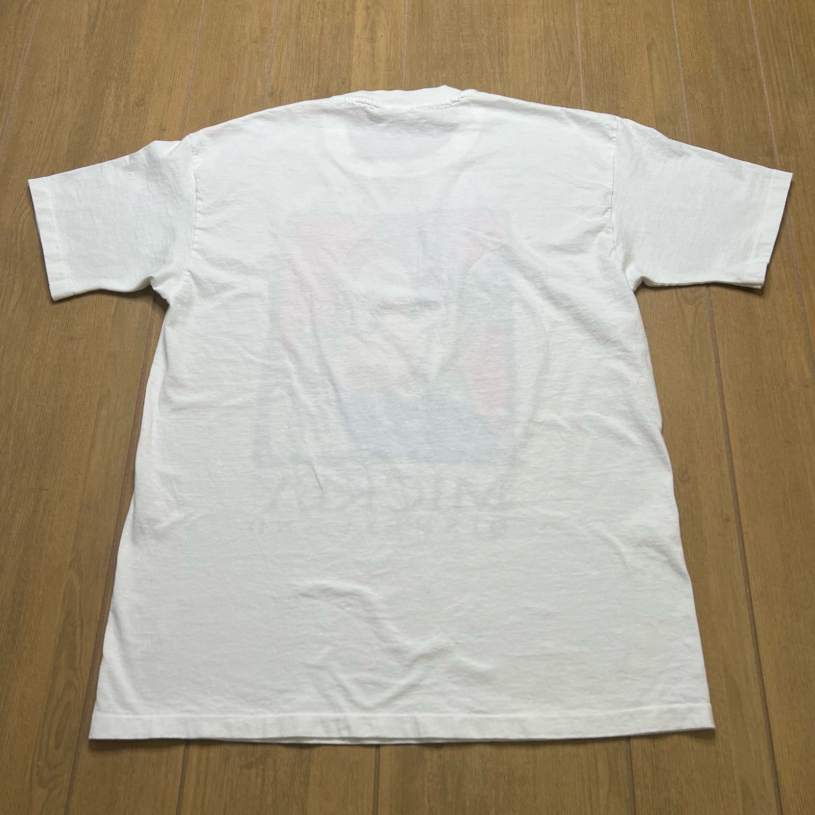 Vintage Vintage 90s Disney Mickey Mouse Big Graphic T-Shirt White XL Size US XL / EU 56 / 4 - 7 Thumbnail