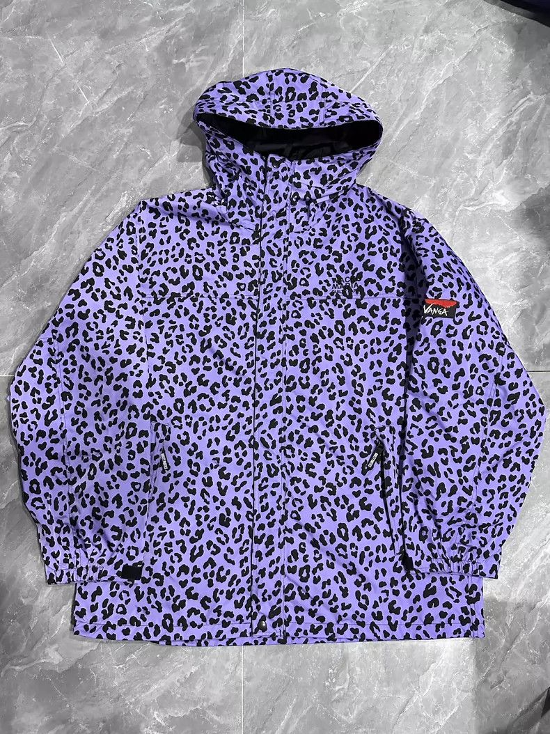 Wacko Maria wacko maria osPurple leopard print hooded jacket Size US M / EU 48-50 / 2 - 1 Thumbnail