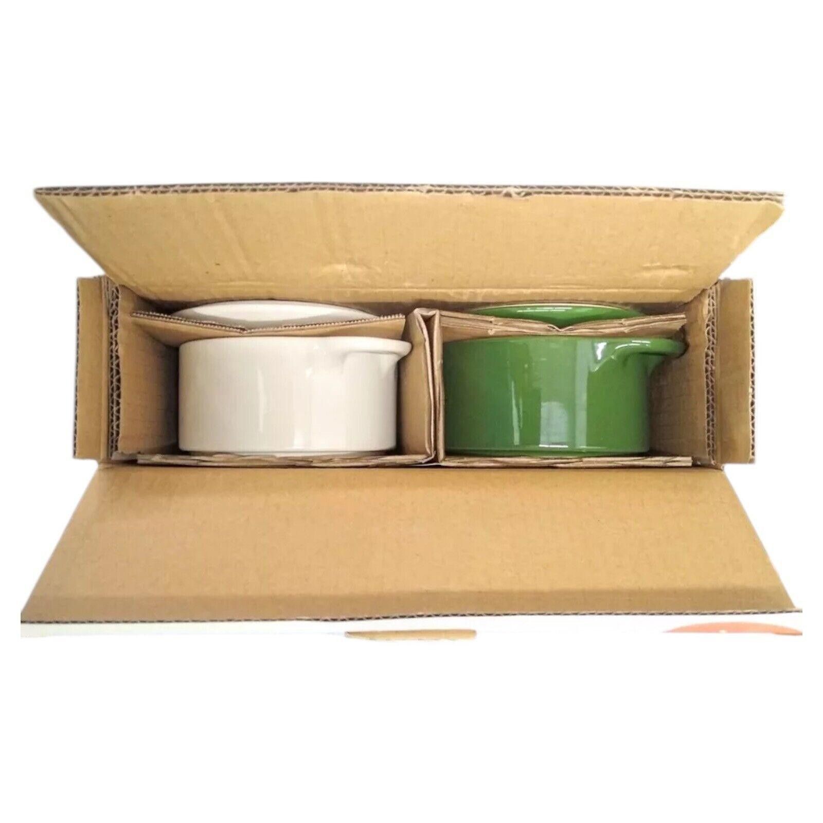 Designer NEW Brocc Your Body Mini Ceramic Cocotte Dutch Oven Set Size ONE SIZE - 5 Thumbnail