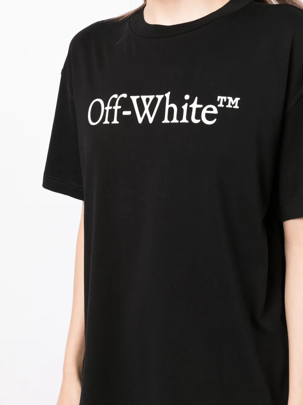 Off-White o1y1225 Crewneck T-Shirt in Black Size XXS / US 00 / IT 34 - 2 Thumbnail
